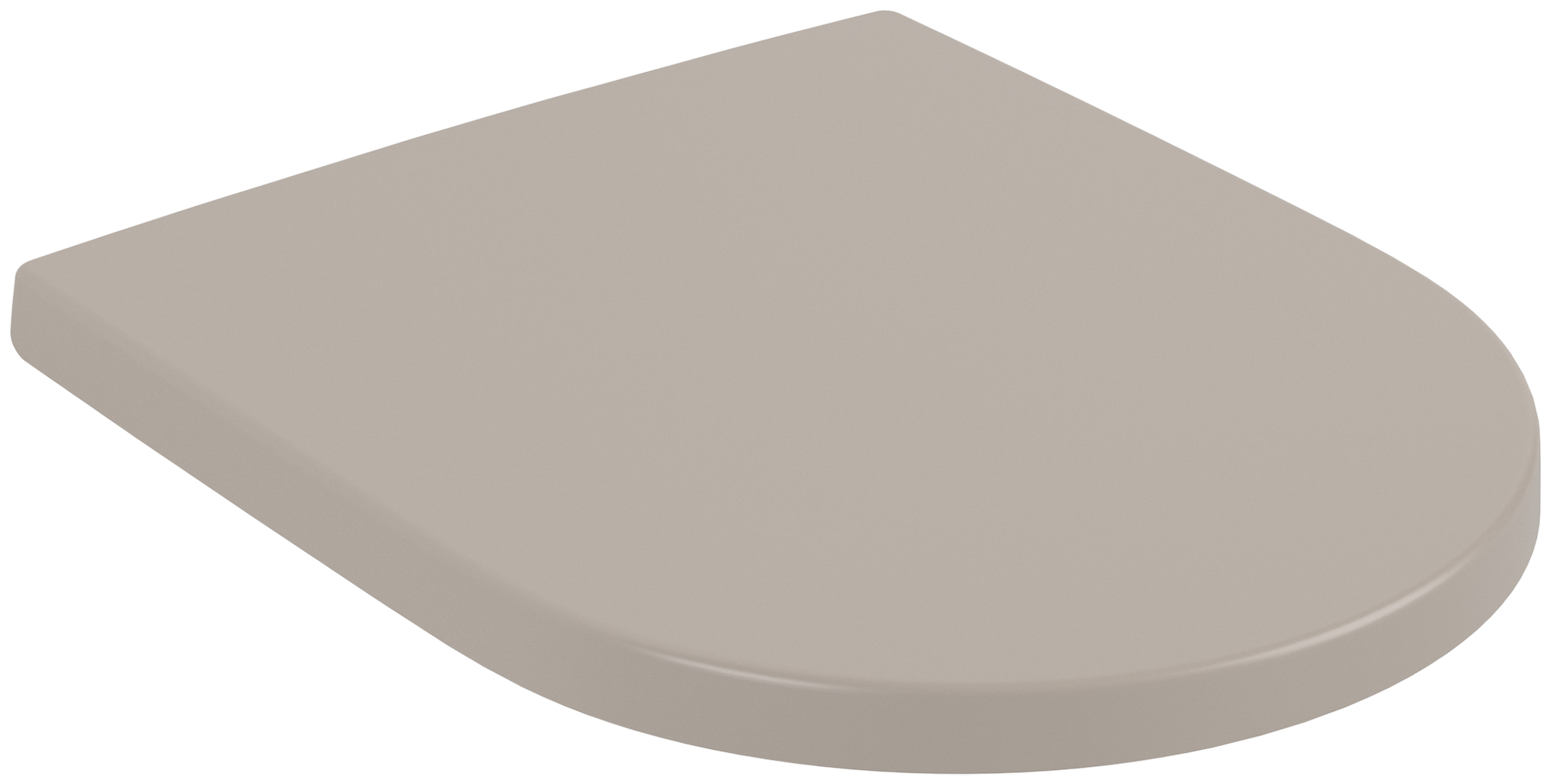 Villeroy & Boch Subway 3.0 Toilet seat and cover, with automatic lowering mechanism (SoftClosing), with removable seat (QuickRelease), Almond