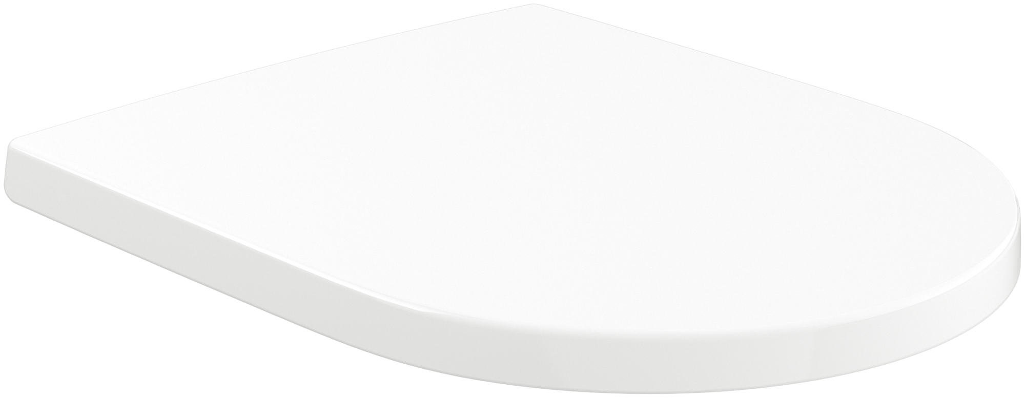 Villeroy & Boch Subway 3.0 Toilet seat and cover, with automatic lowering mechanism (SoftClosing), with removable seat (QuickRelease), White Alpin AntiBac