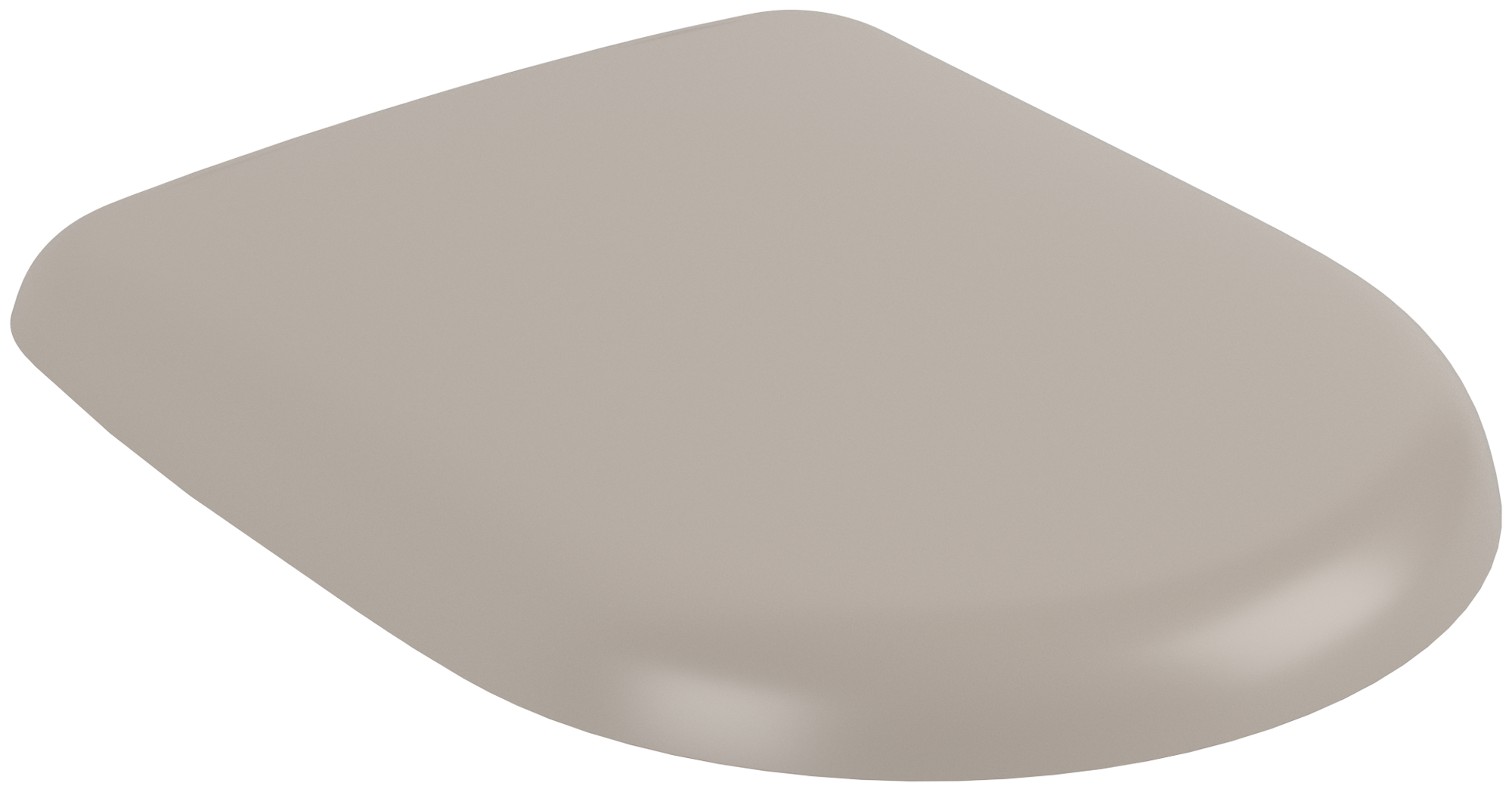 Villeroy & Boch Antao Toilet seat and cover, with automatic lowering mechanism (SoftClosing), with removable seat (QuickRelease), Almond