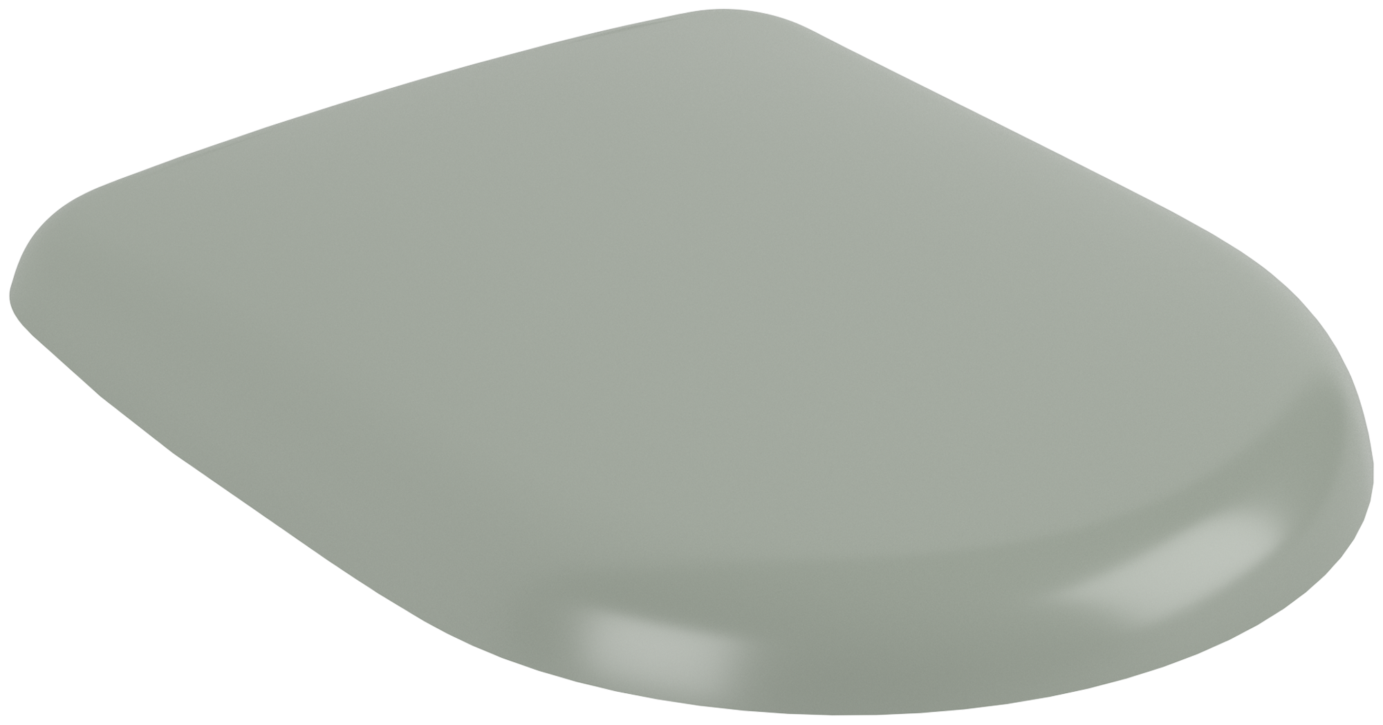 Villeroy & Boch Antao Toilet seat and cover, with automatic lowering mechanism (SoftClosing), with removable seat (QuickRelease), Morning Green