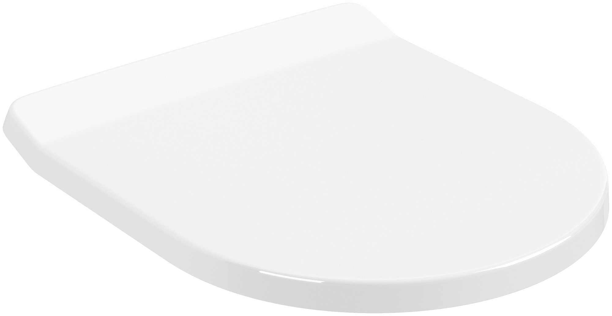 Villeroy & Boch Architectura Toilet seat and cover, with automatic lowering mechanism (SoftClosing), with removable seat (QuickRelease), White Alpin