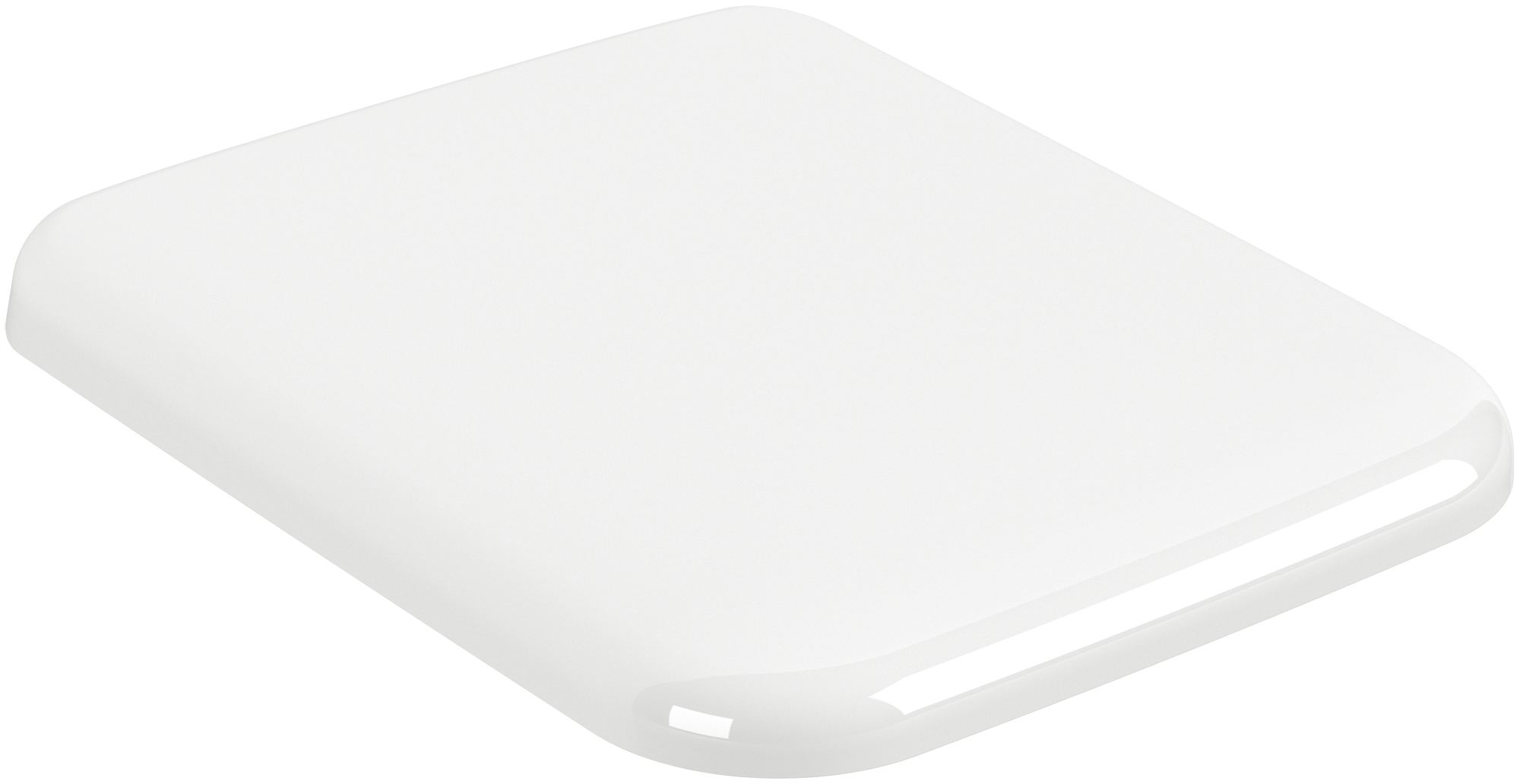 Villeroy & Boch Skyla WC-Sitz, mit Absenkautomatik (SoftClosing), mit abnehmbaren Sitz (QuickRelease), Weiß Alpin