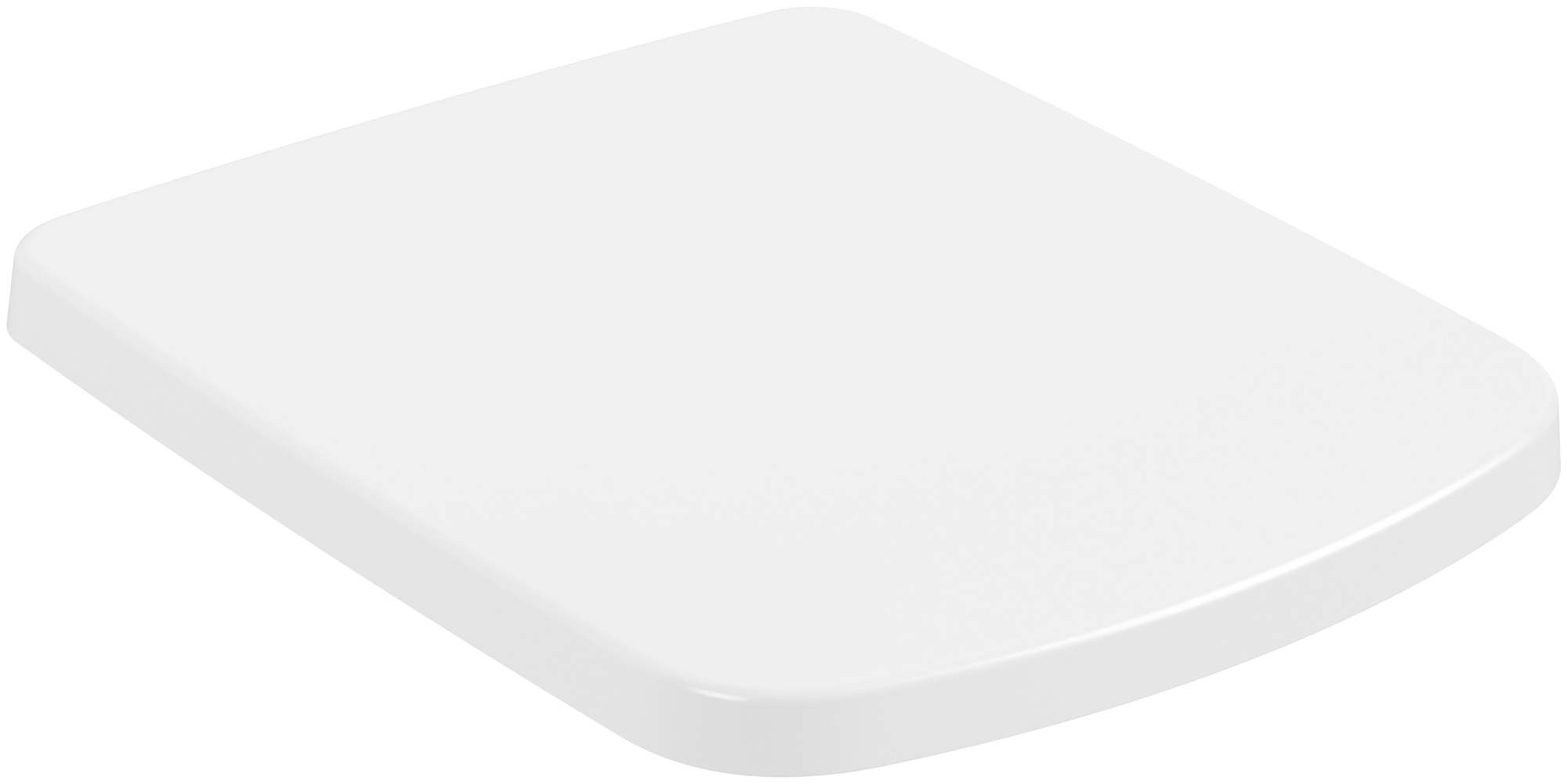 Villeroy & Boch Subway 3.0 Toilet seat and cover, with automatic lowering mechanism (SoftClosing), with removable seat (QuickRelease), Stone White