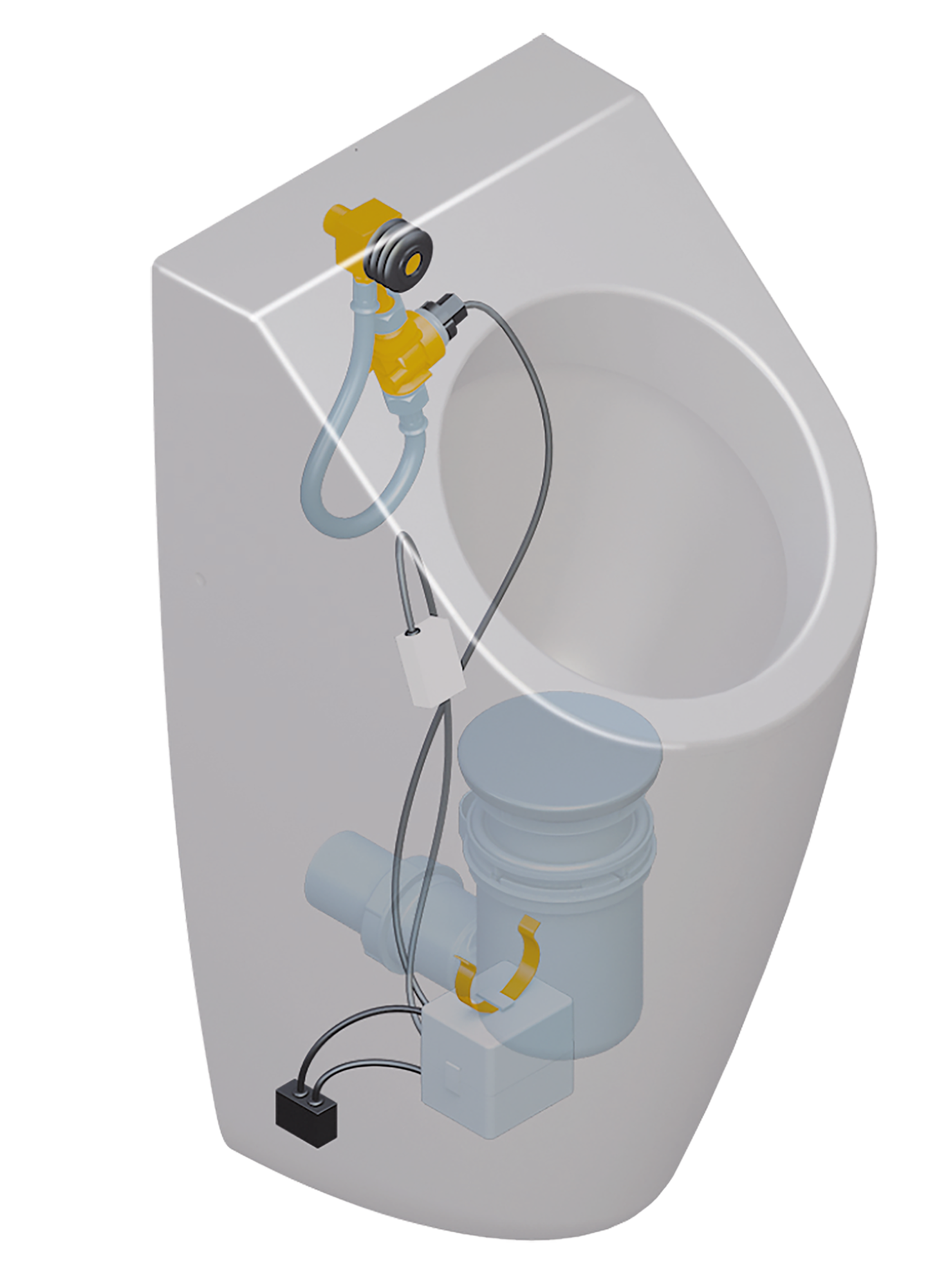 Villeroy & Boch Accessoires Radar de rinçage pour urinoirs ProDetect 2, 279x380x39mm