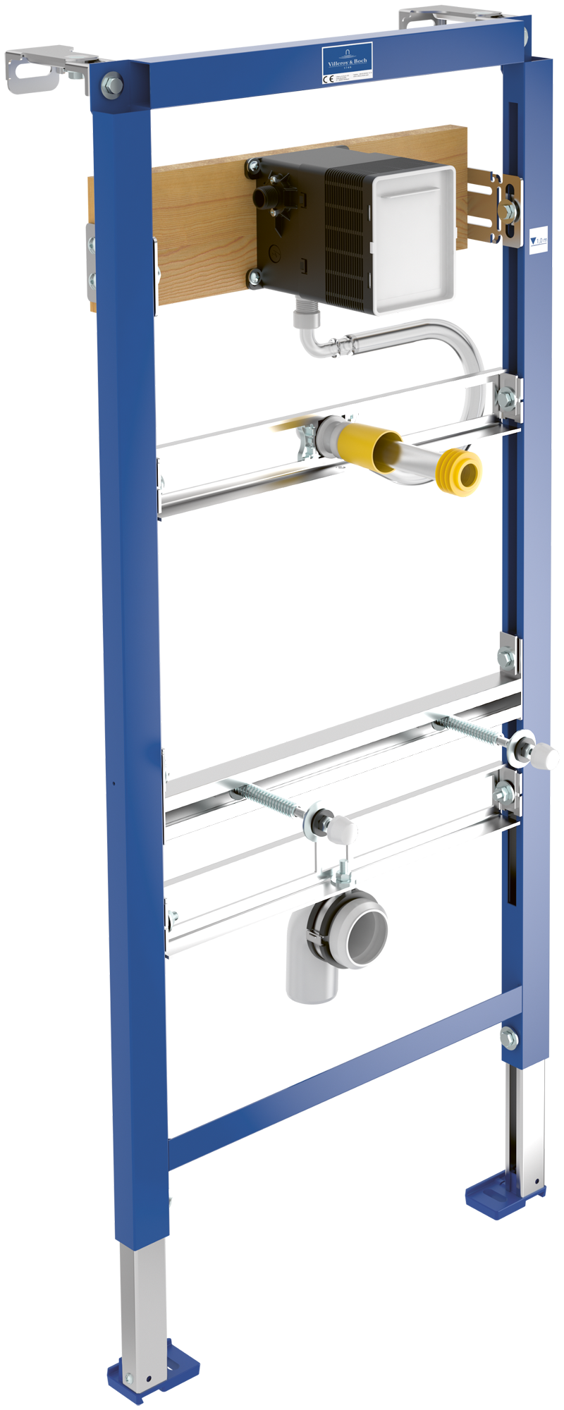 Villeroy & Boch ViConnect Bâti-support pour urinoir, pour construction sèche, 525x1120x98mm