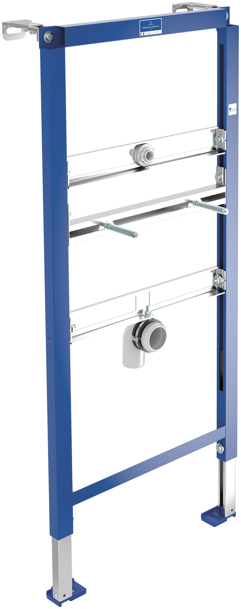 Villeroy & Boch ViConnect Bâti-support pour urinoir, pour construction sèche, 525x1120x80mm