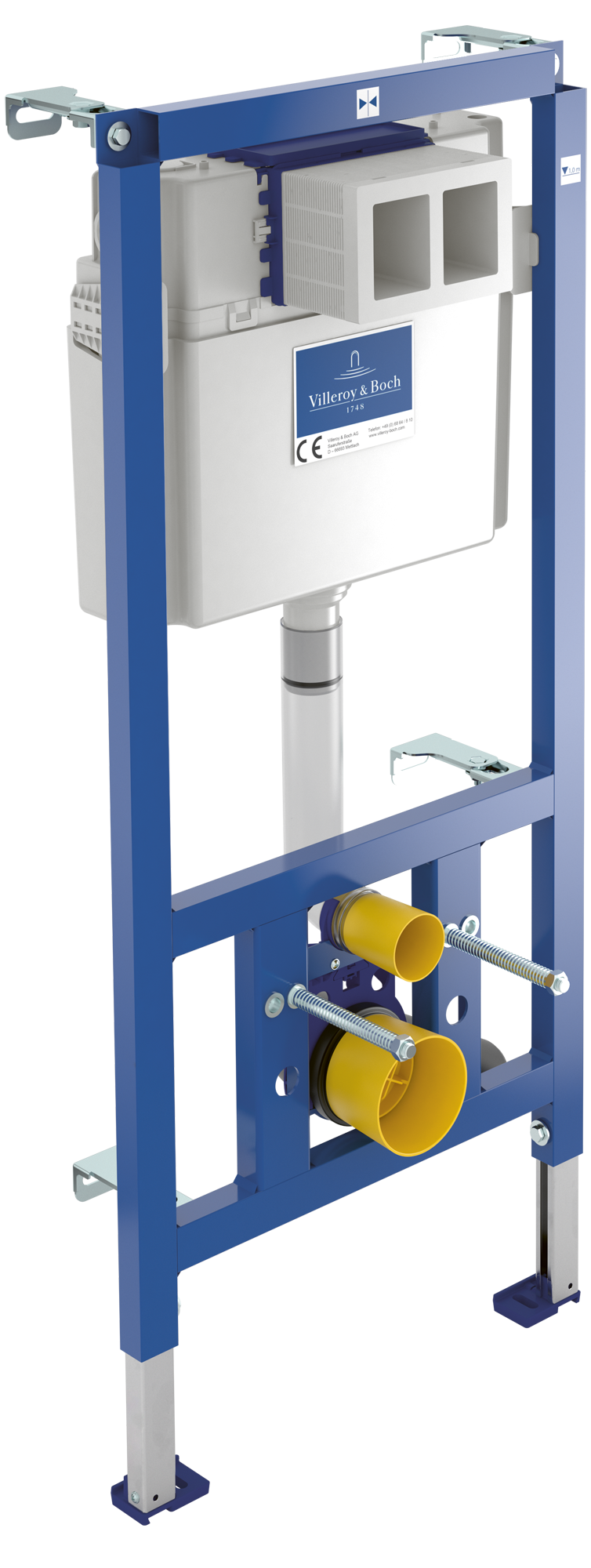 Villeroy & Boch ViConnect installationssystemer Wc-element, til Mørtelfrit elementbyggeri, 525x1120x135mm