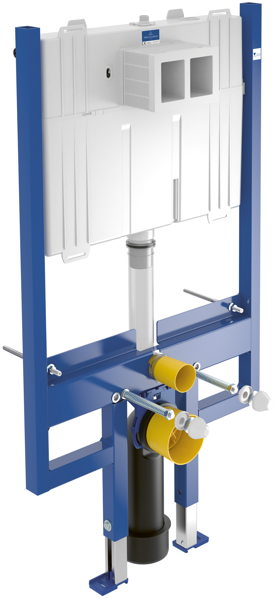 Villeroy & Boch ViConnect隐藏水箱安装系统 紧凑型座厕安装组件, 用于 干砌墙结构, 635x1120x90mm