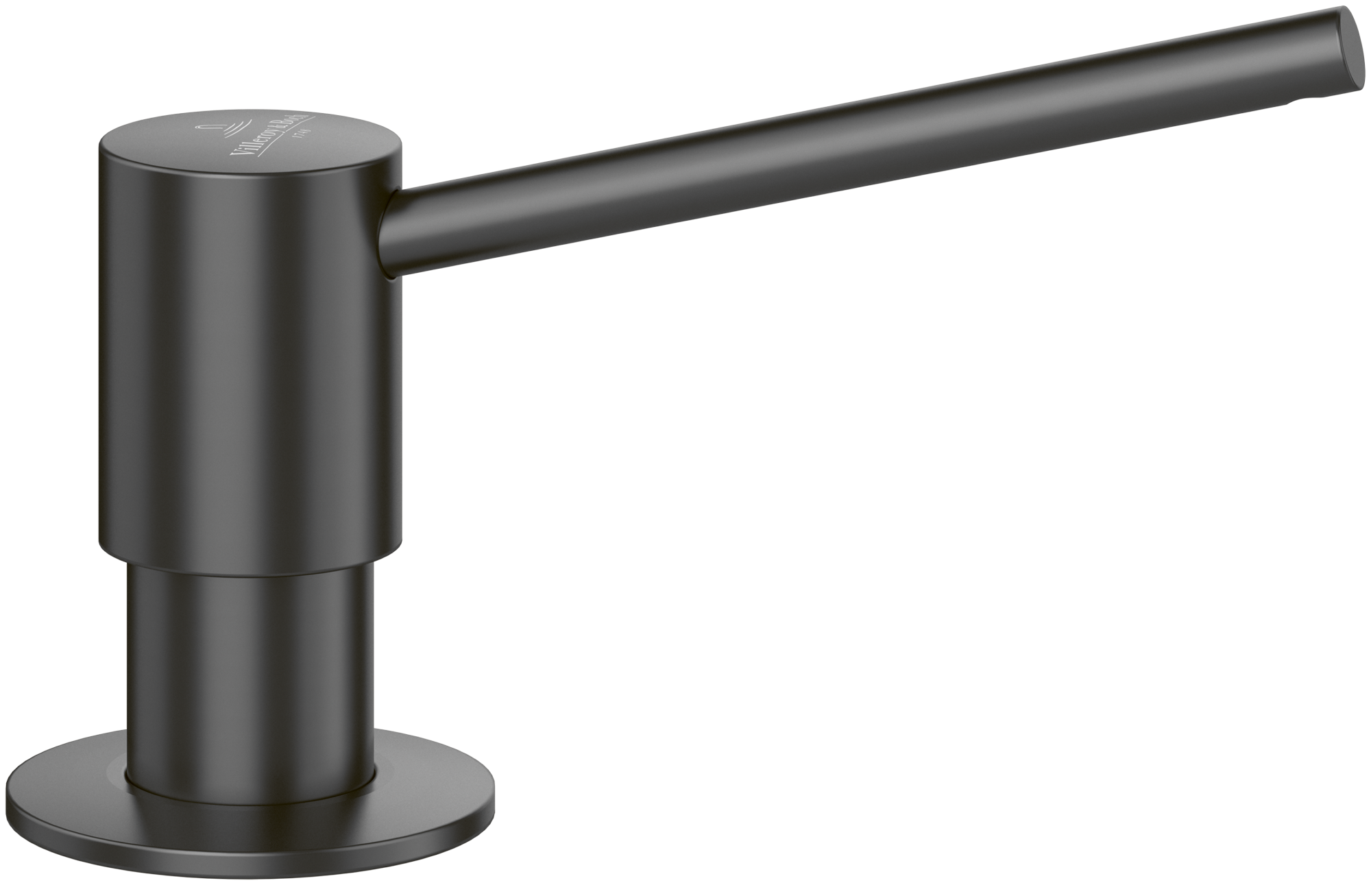 Villeroy & Boch Accessoires Distributeur de savon, en Acier inoxydable, anthracite
