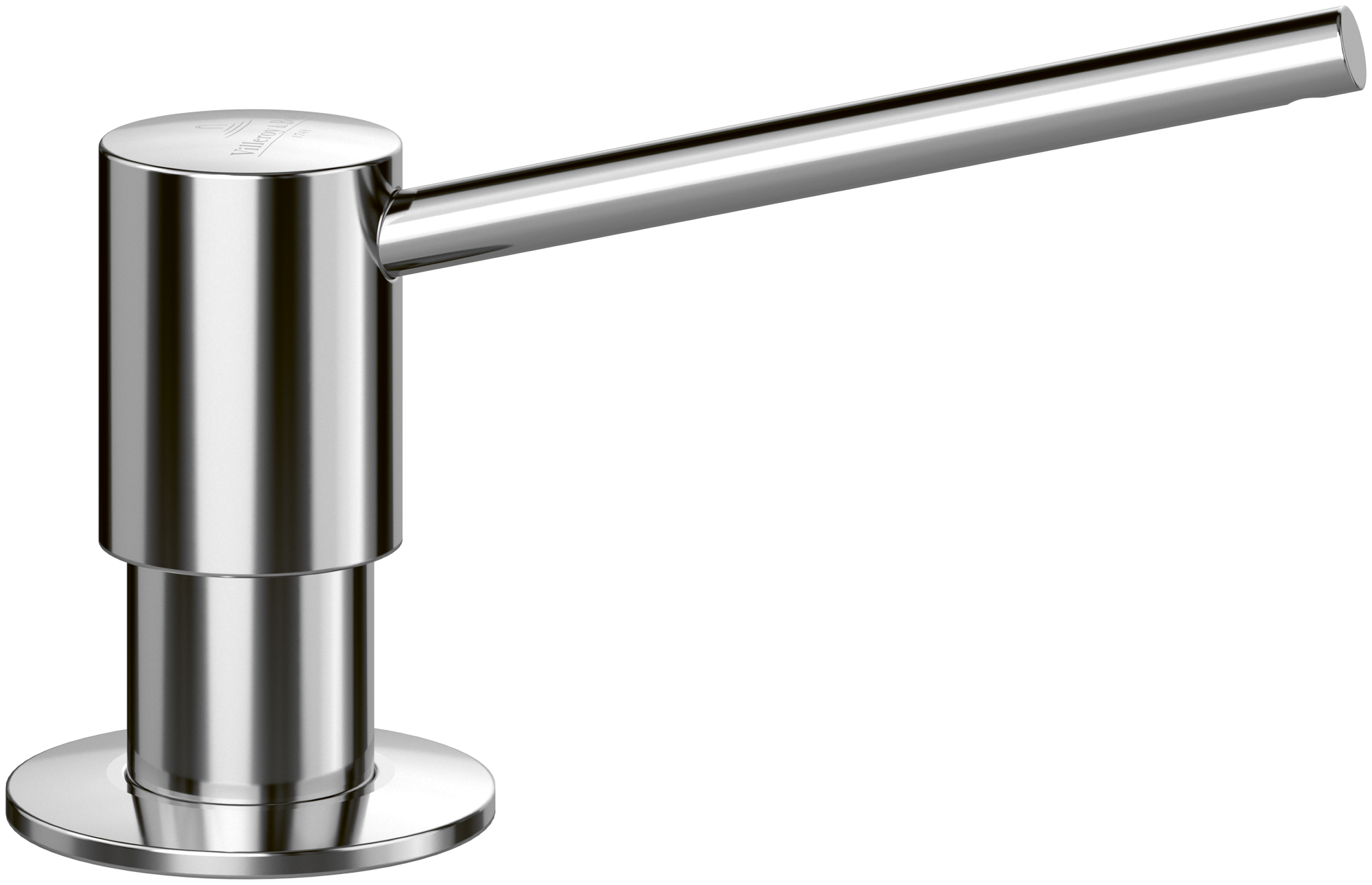 Villeroy & Boch Accessoires Distributeur de savon, en Acier inoxydable, acier inoxydable massif poli