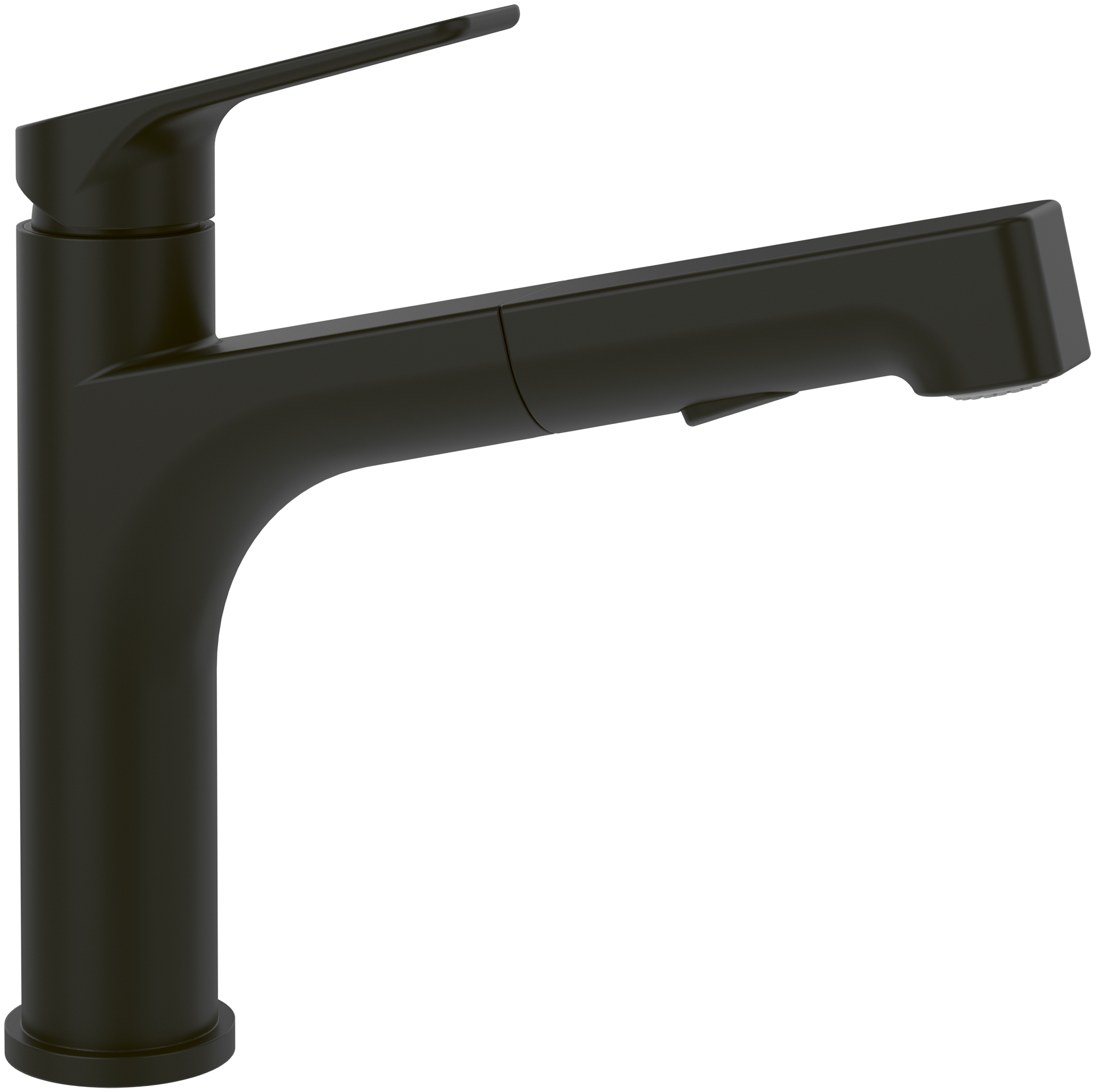Villeroy & Boch Junis Sky Shower Kitchen tap, of Stainless steel, Matt Black