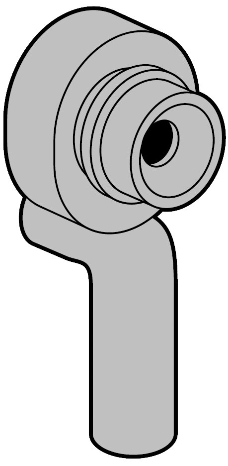 Villeroy & Boch Accessoires Vidage spécial à action siphonique, 92.5x274x89mm