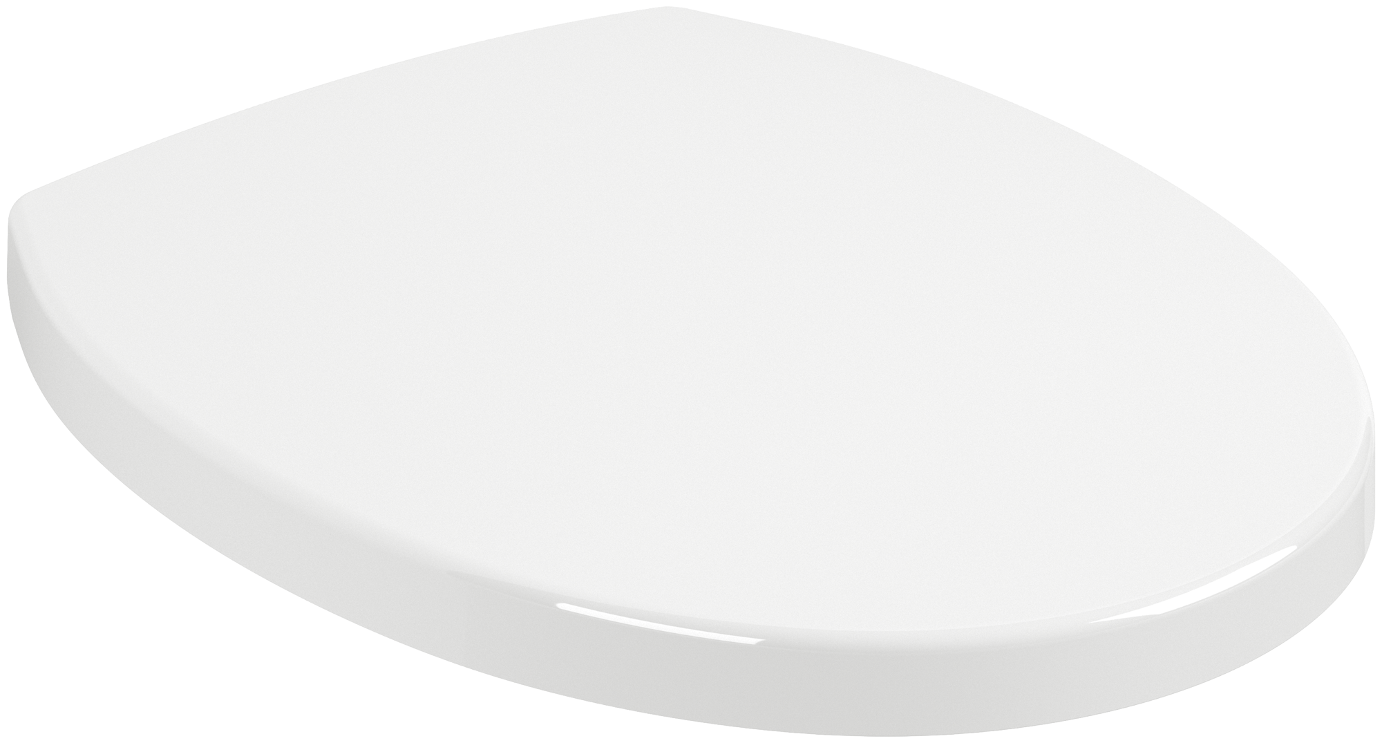 Villeroy & Boch Tube Abattant WC, avec dispositif de fermeture amortie (SoftClosing), avec abattant amovible (QuickRelease) , Blanc