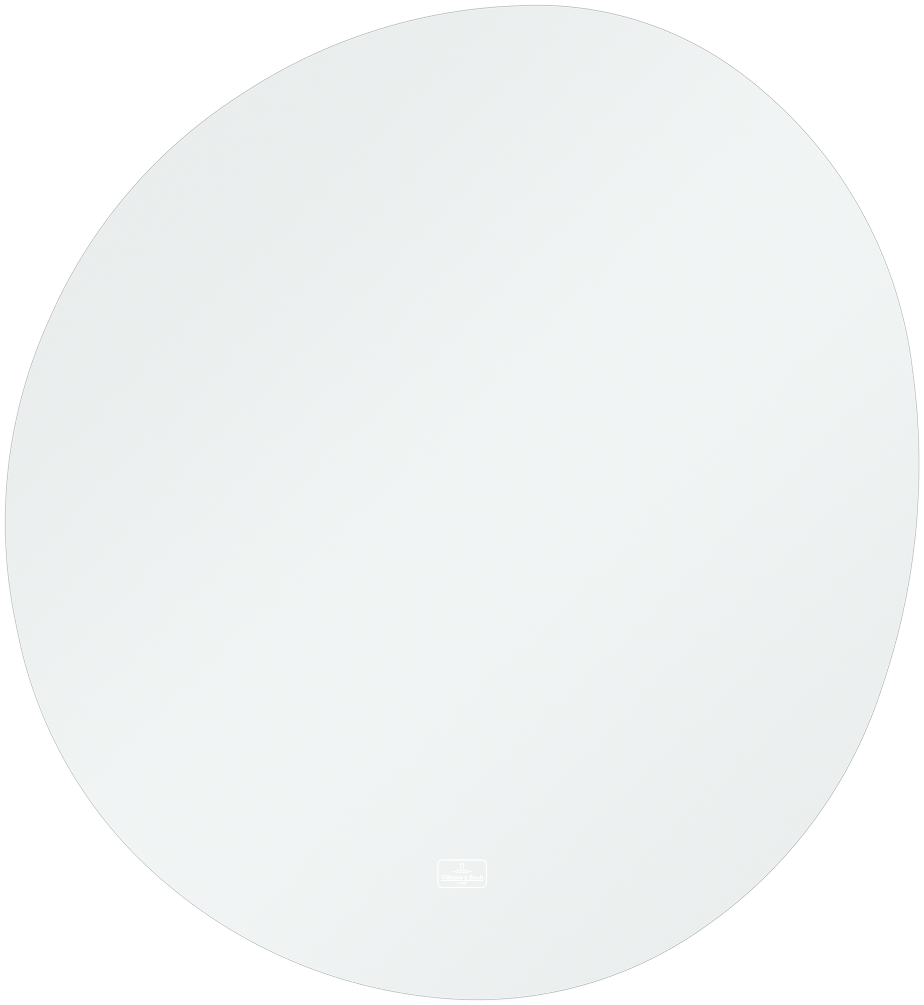 Villeroy & Boch Antao Mirror, with lighting, 650x707x38mm