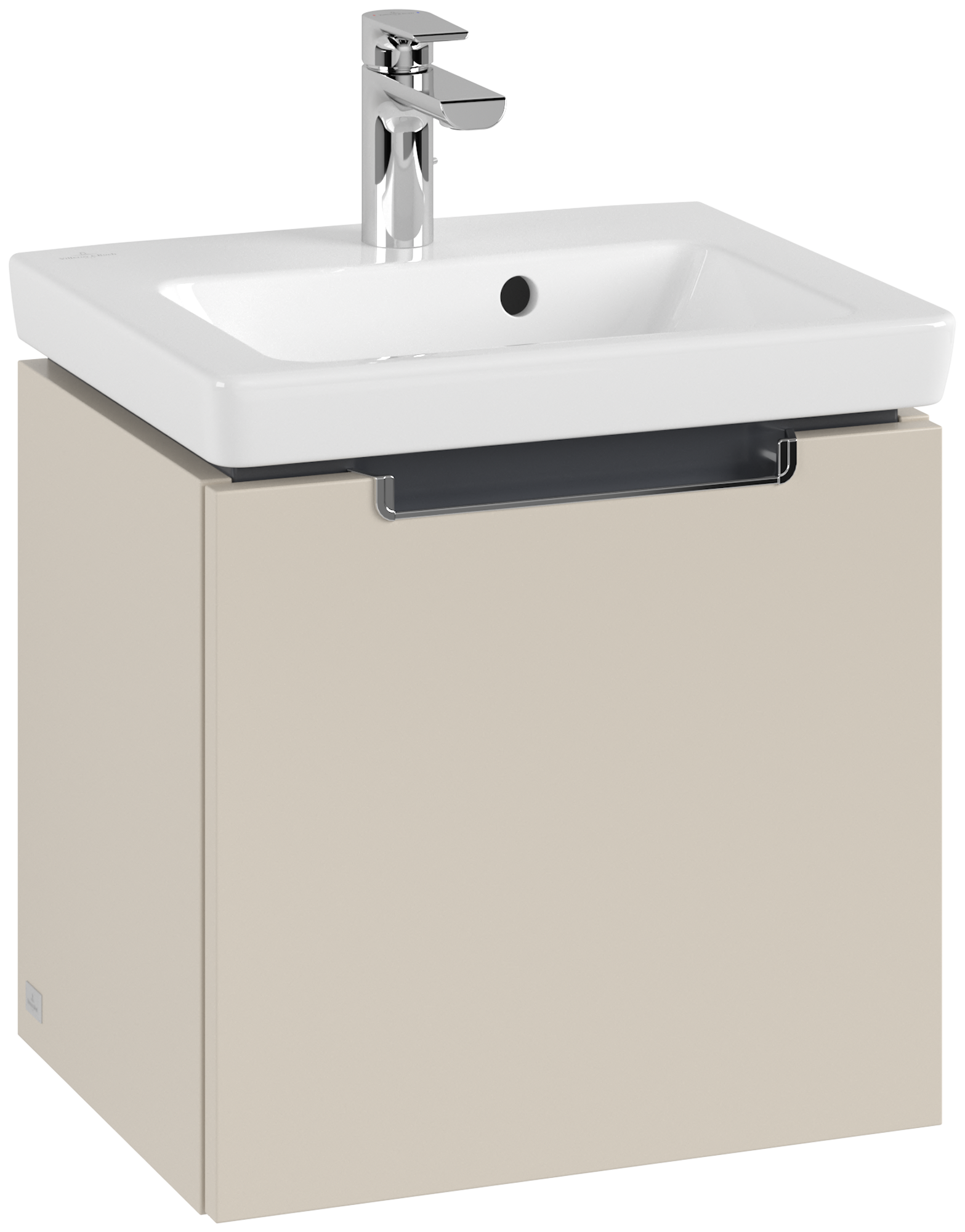 Villeroy & Boch Subway 2.0 Waschbeckenunterschrank, 1 Auszug, 440x420x352mm, Korpus: Cashmere Grey, Front: Cashmere Grey
