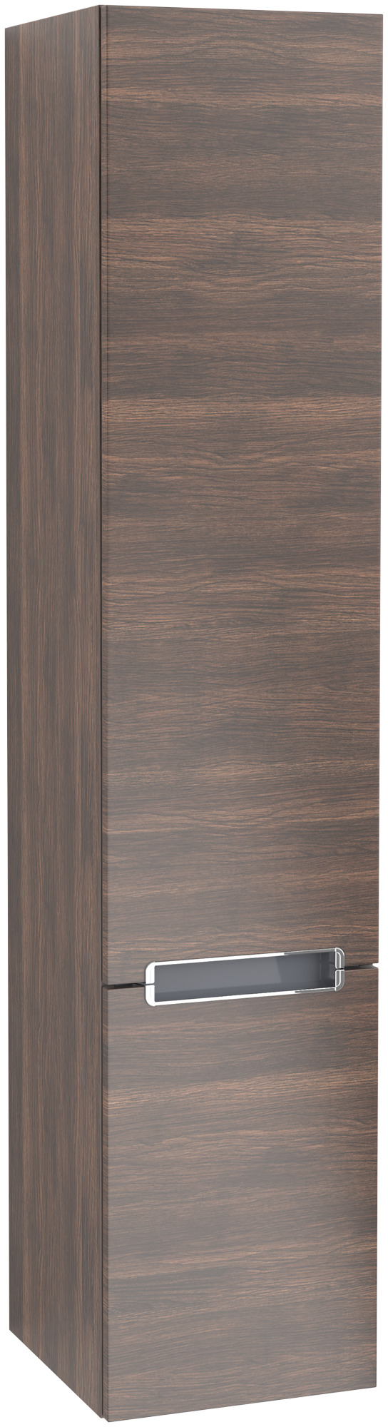 Villeroy & Boch Subway 2.0 Seitenschrank, 2 Schubladen, 350x1650x370mm, Korpus: Arizona Oak, Front: Arizona Oak