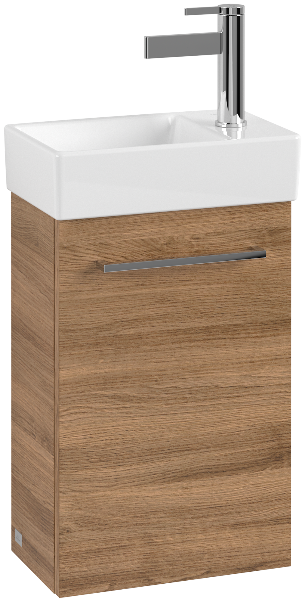 Villeroy & Boch Avento Meuble sous plan, 1 porte, 340x514x202mm, Caisson: Oak Kansas, Façade: Oak Kansas