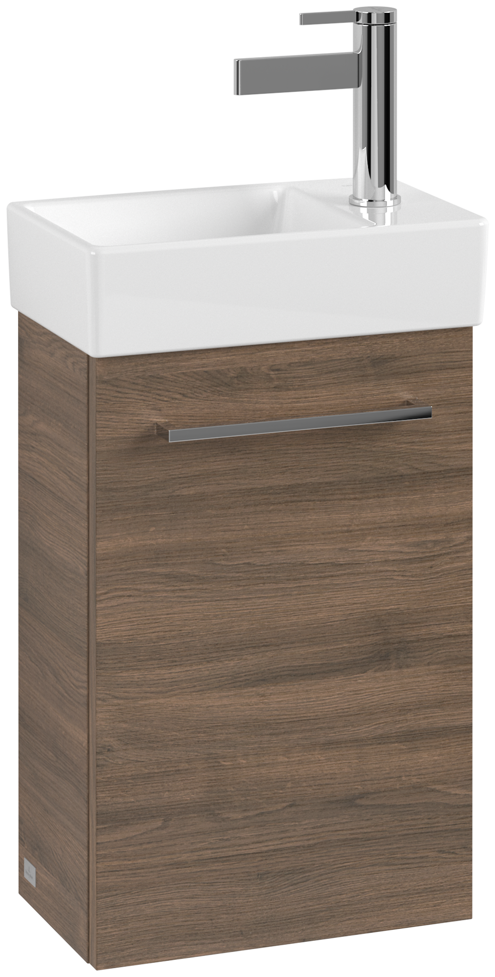 Villeroy & Boch Avento Meuble sous plan, 1 porte, 340x514x202mm, Caisson: Arizona Oak, Façade: Arizona Oak