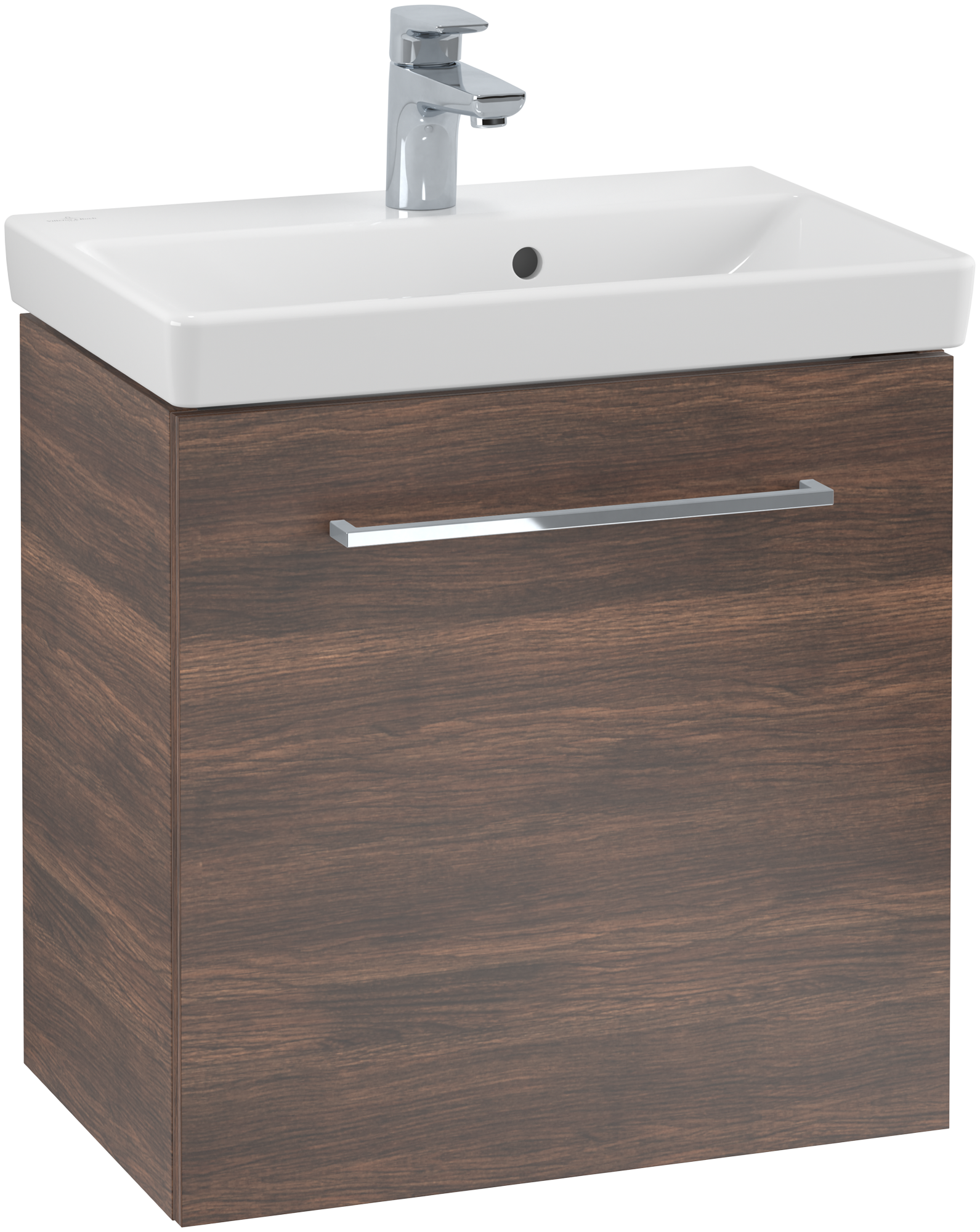 Villeroy & Boch Avento Waschbeckenunterschrank, 1 Tür, 526x514x350mm, Korpus: Arizona Oak, Front: Arizona Oak