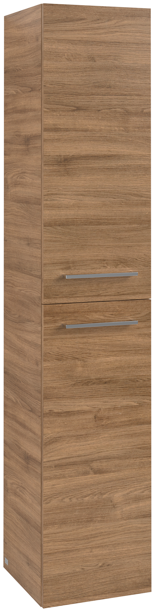 Villeroy & Boch Avento Hoge kast, 2 deuren, 350x1760x372mm, Corpus: Oak Kansas, Front: Oak Kansas