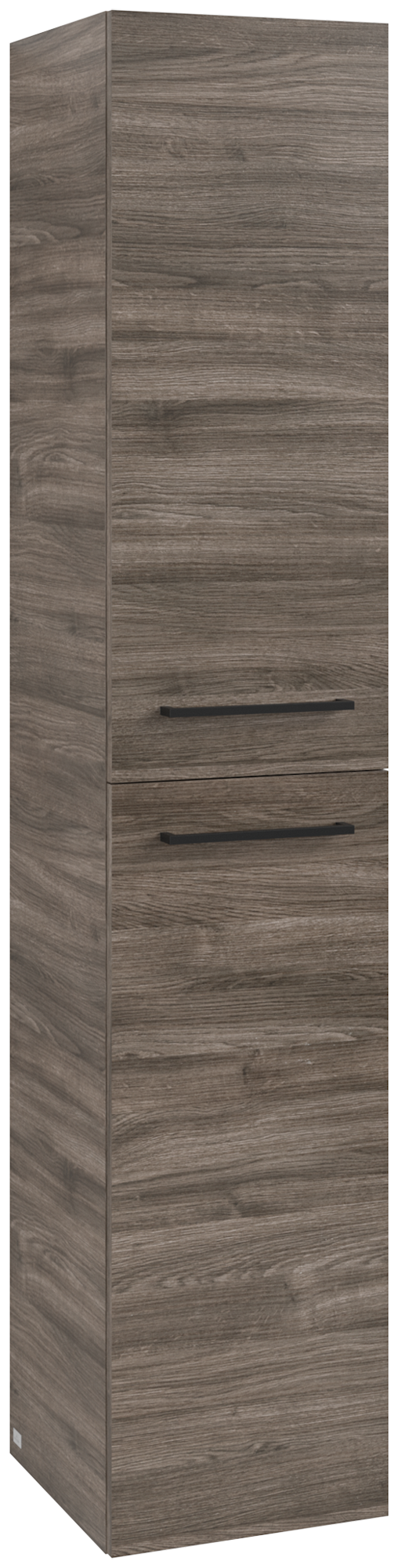 Villeroy & Boch Avento Armario alto, 2 puertas, 346x1760x370mm, Cuerpo: Stone Oak, Frontal: Stone Oak