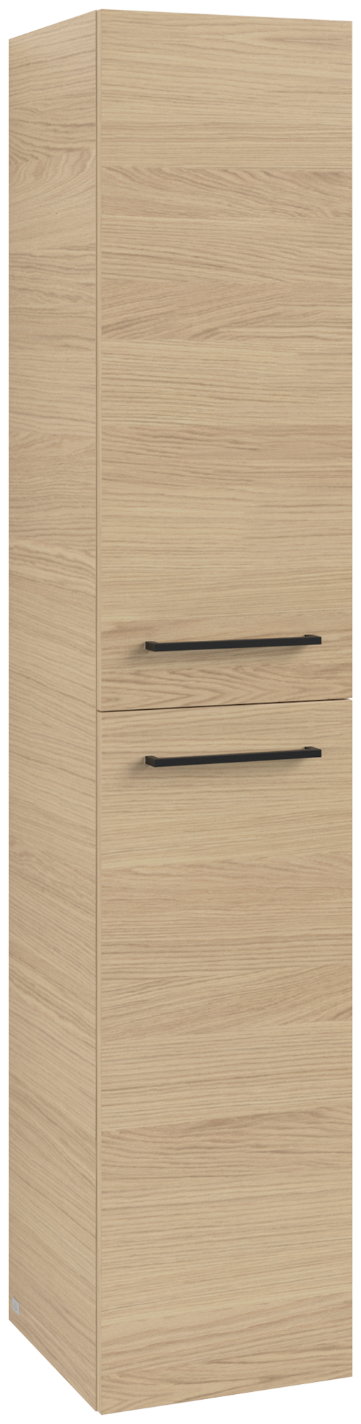 Villeroy & Boch Avento Armario alto, 2 puertas, 346x1760x370mm, Cuerpo: Nordic Oak, Frontal: Nordic Oak