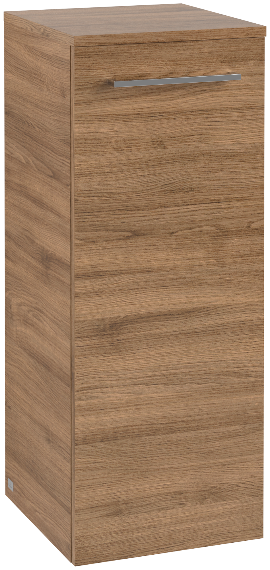 Villeroy & Boch Avento Seitenschrank, 1 Tür, 350x890x373mm, Korpus: Kansas Oak, Front: Kansas Oak