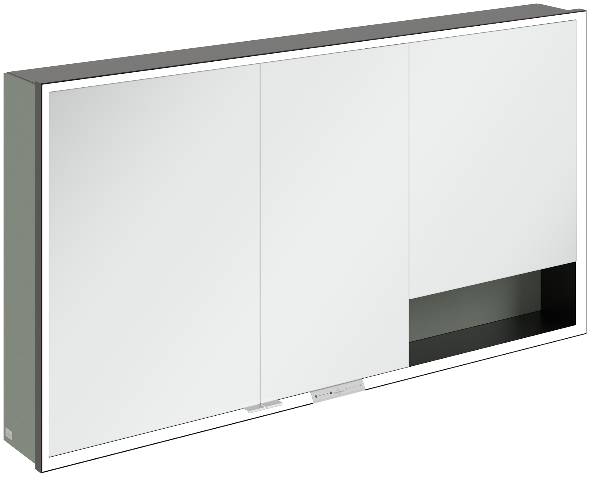 Villeroy & Boch My View+ Surface-mounted mirror cabinet, with lighting, 1400x750x168mm