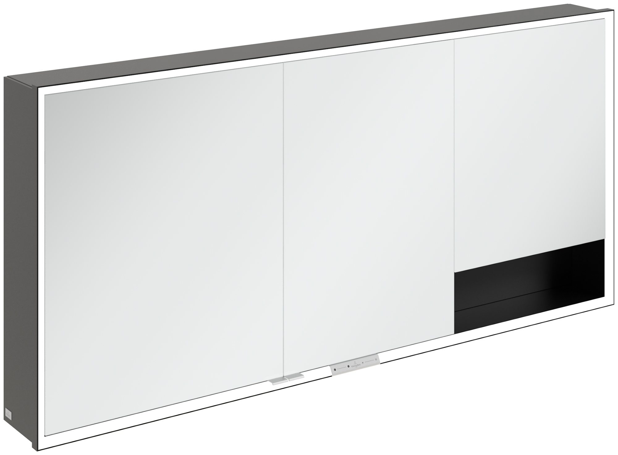 Villeroy & Boch My View+ Armoire de toilette en saillie, avec éclairage, 1600x750x168mm