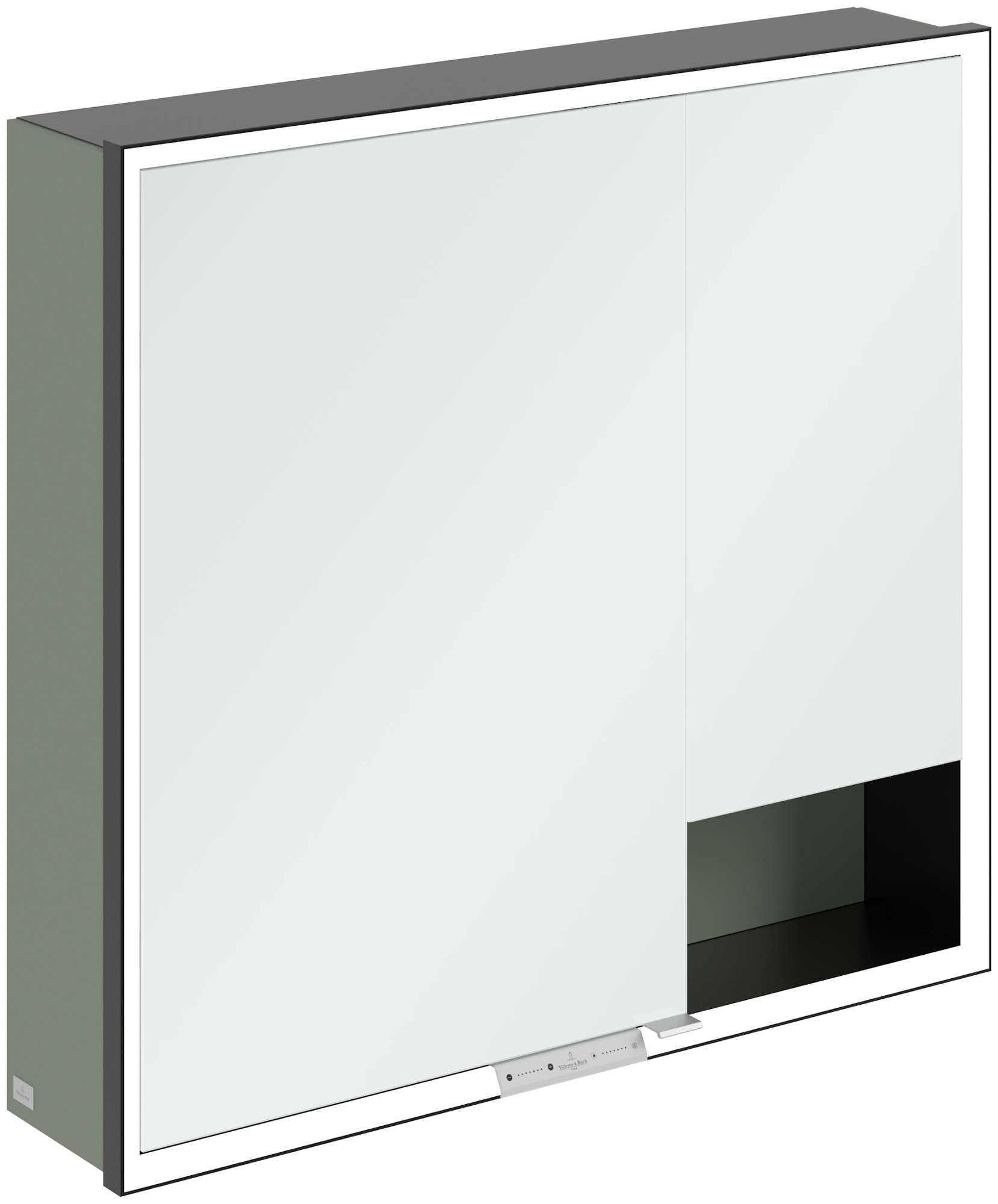 Villeroy & Boch My View+ Surface-mounted mirror cabinet, with lighting, 800x750x168mm