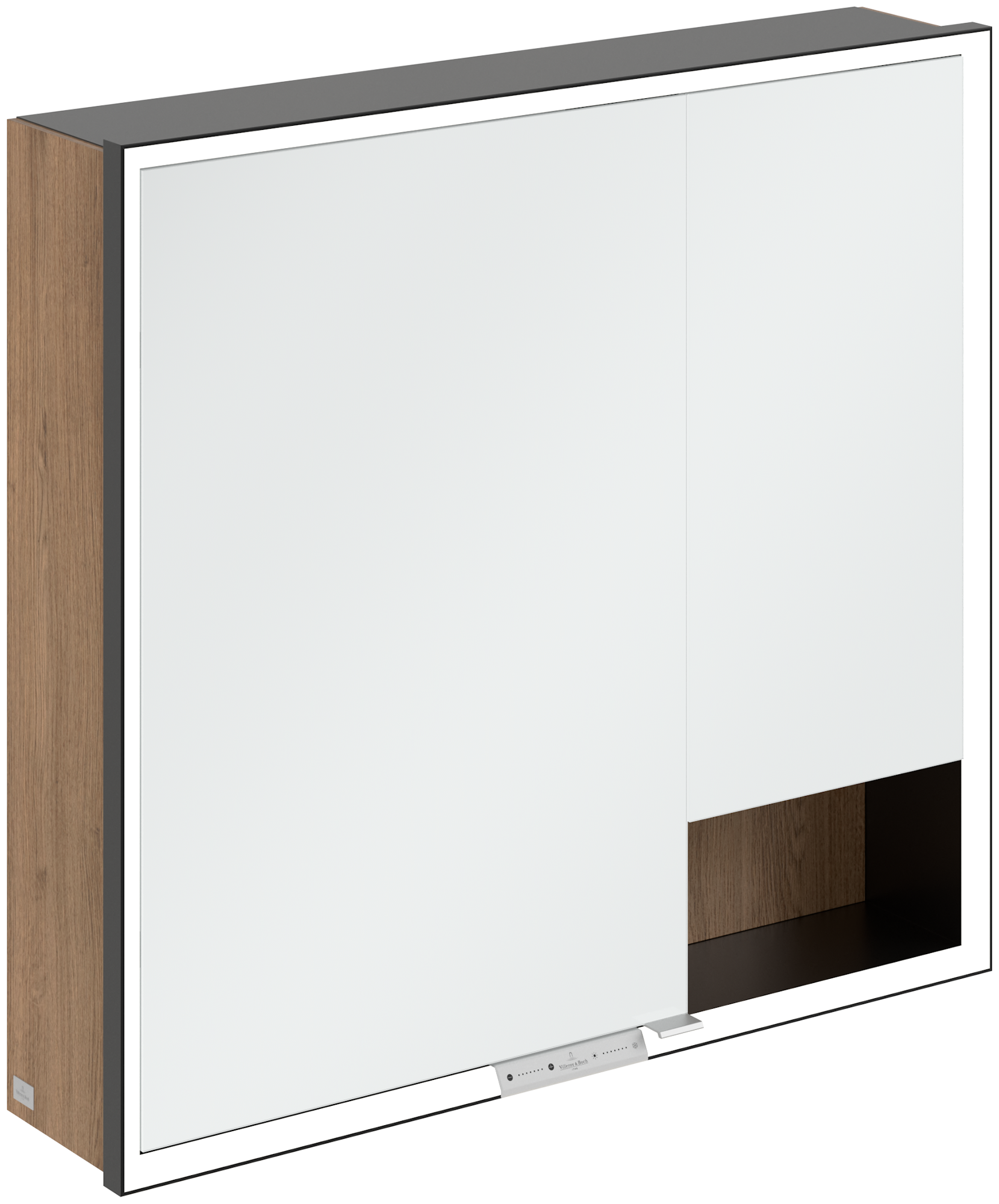 Villeroy & Boch My View+ Surface-mounted mirror cabinet, with lighting, 800x750x168mm