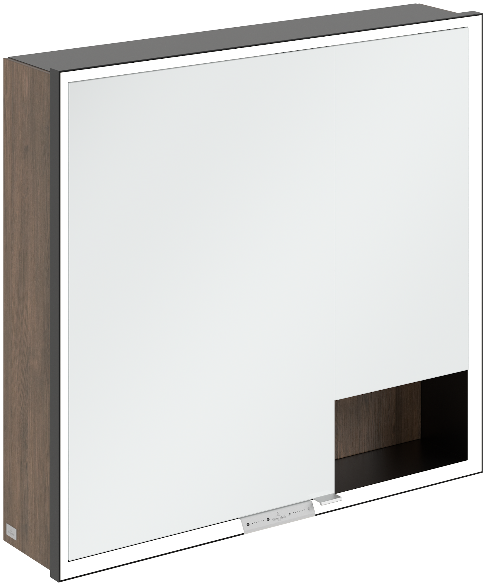 Villeroy & Boch My View+ Surface-mounted mirror cabinet, with lighting, 800x750x168mm
