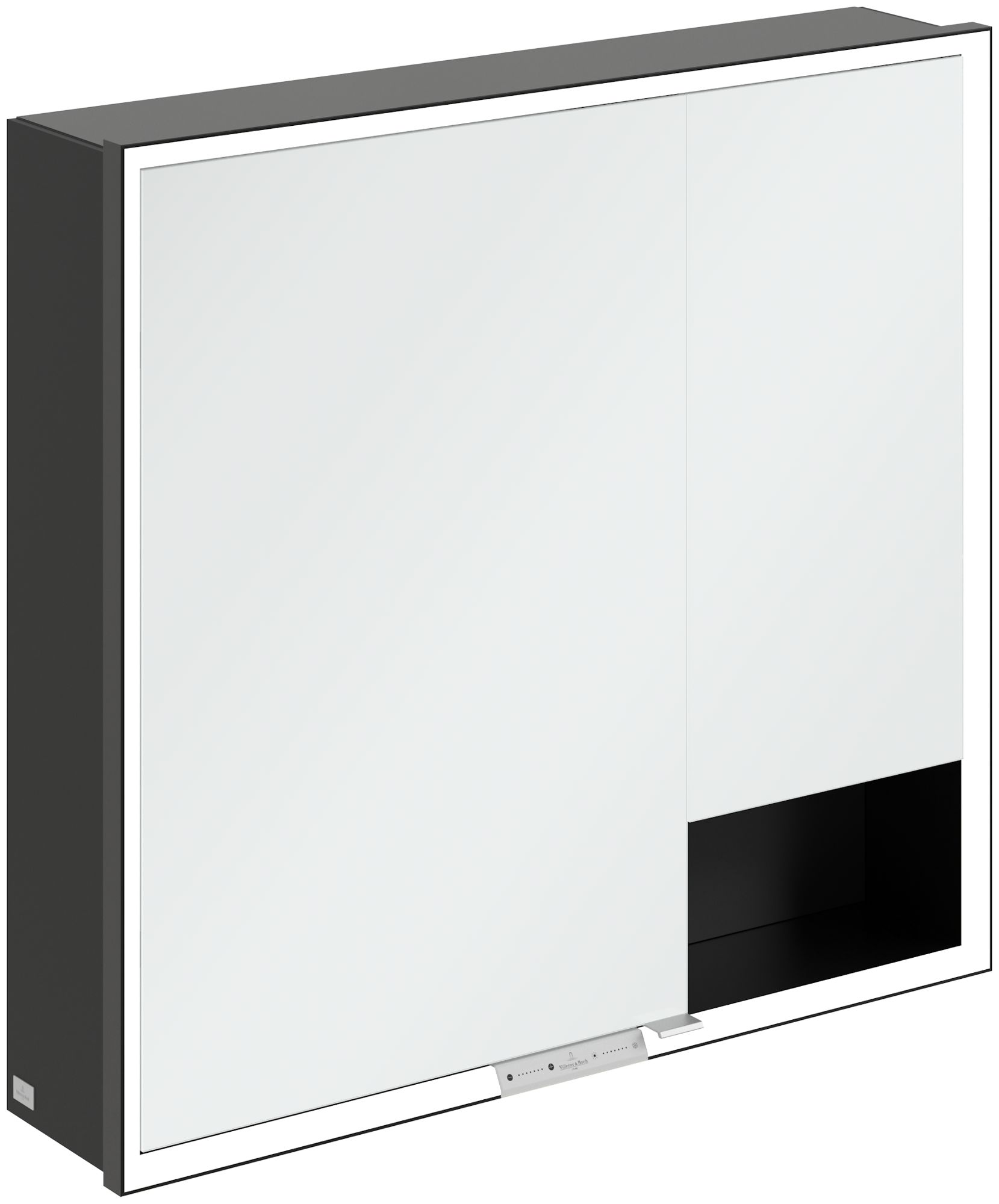 Villeroy & Boch My View+ Surface-mounted mirror cabinet, with lighting, 800x750x168mm