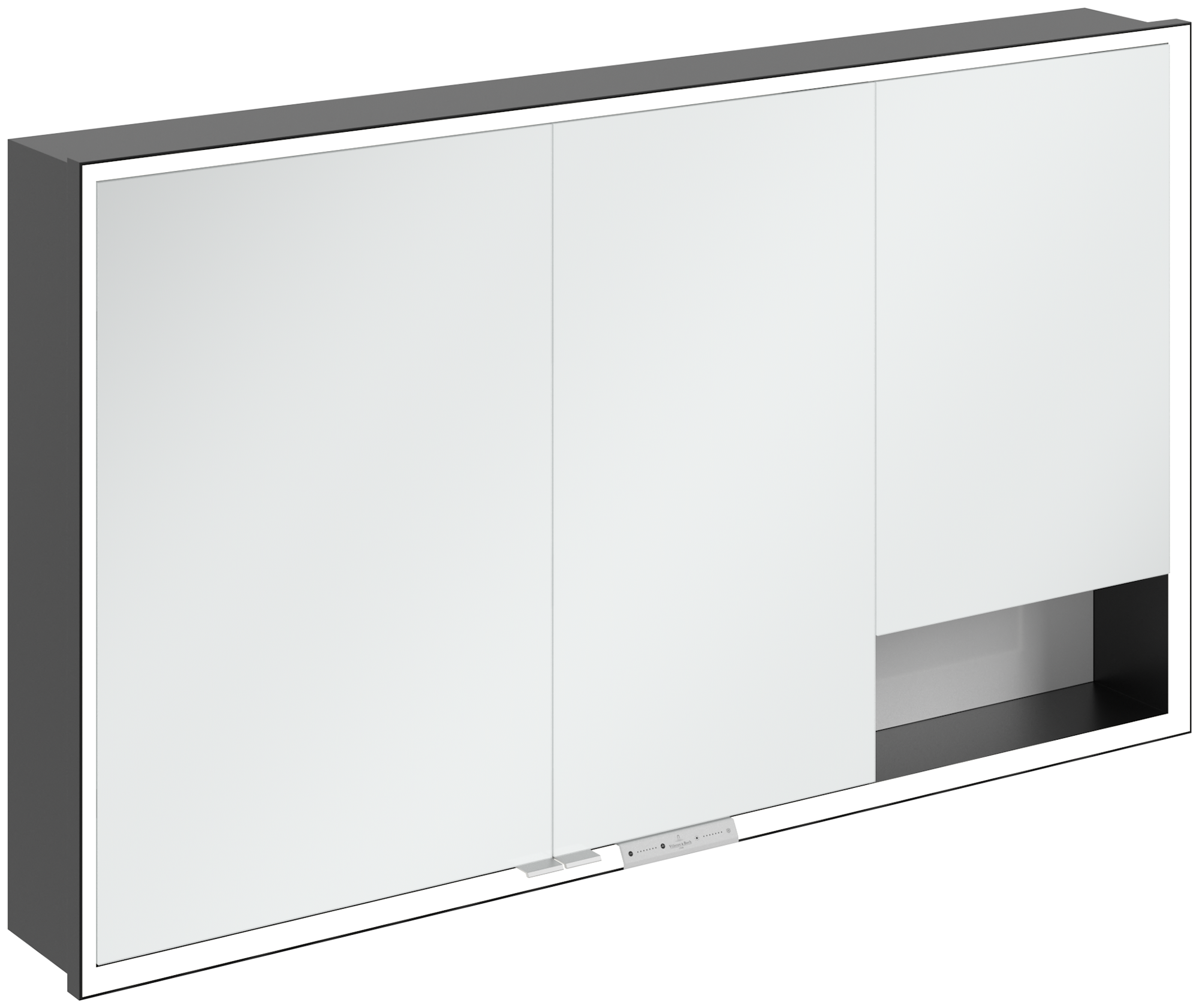 Villeroy & Boch My View+ Built-in mirror cabinet, with lighting, 1300x750x167mm