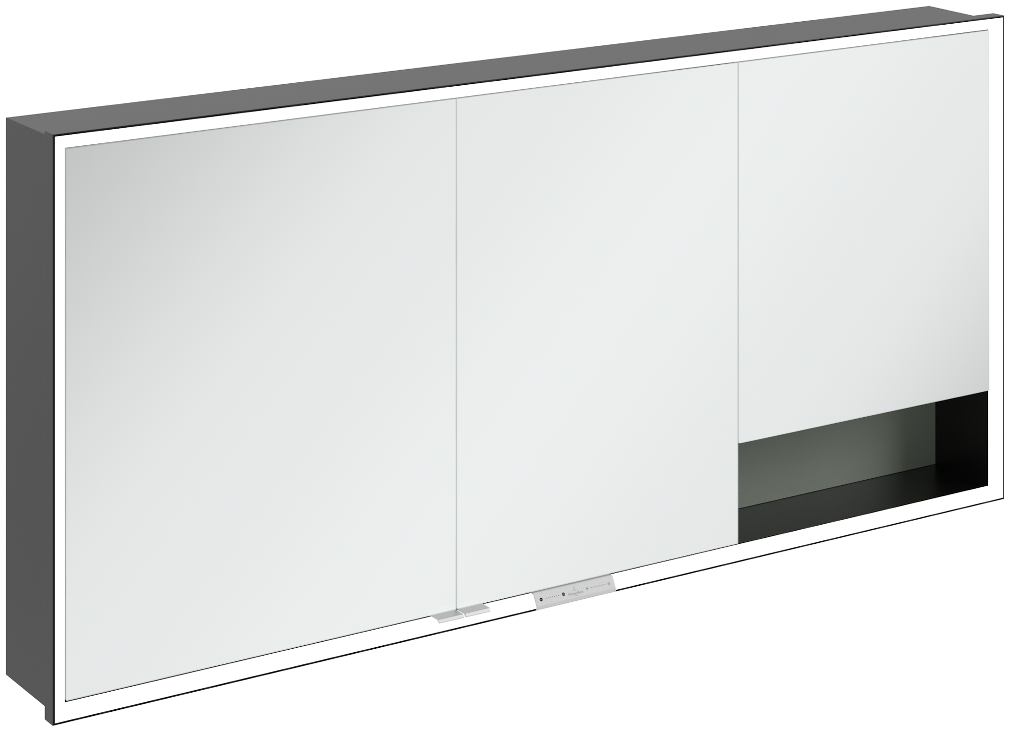 Villeroy & Boch My View+ Built-in mirror cabinet, with lighting, 1600x750x167mm