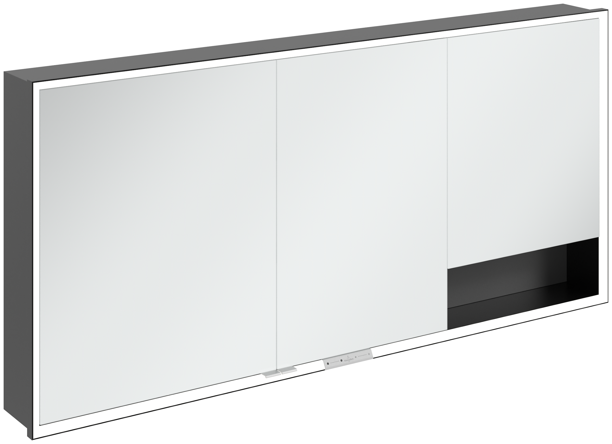 Villeroy & Boch My View+ Built-in mirror cabinet, with lighting, 1600x750x167mm