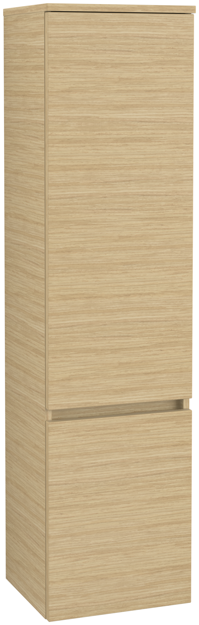 Villeroy & Boch Legato Hochschrank, 2 Türen, 400x1550x350mm, Korpus: Nordic Oak, Front: Nordic Oak