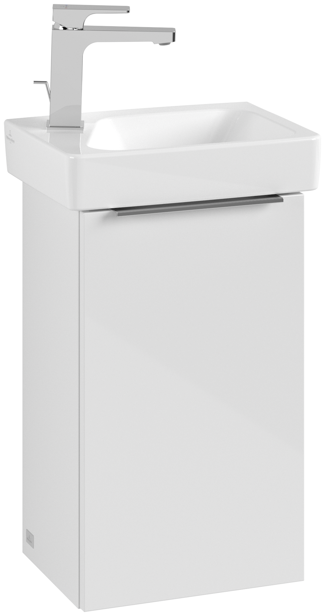 Villeroy & Boch Architectura Waschbeckenunterschrank, 1 Tür, 310x520x243mm, Korpus: White, Front: White