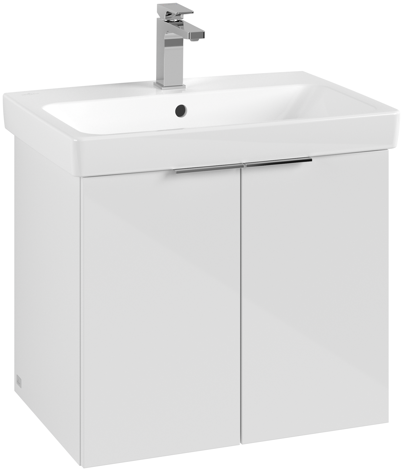 Villeroy & Boch Architectura Mobile sottolavabo, 2 ante, 600x520x420mm, Corpo: White, Fronte: White