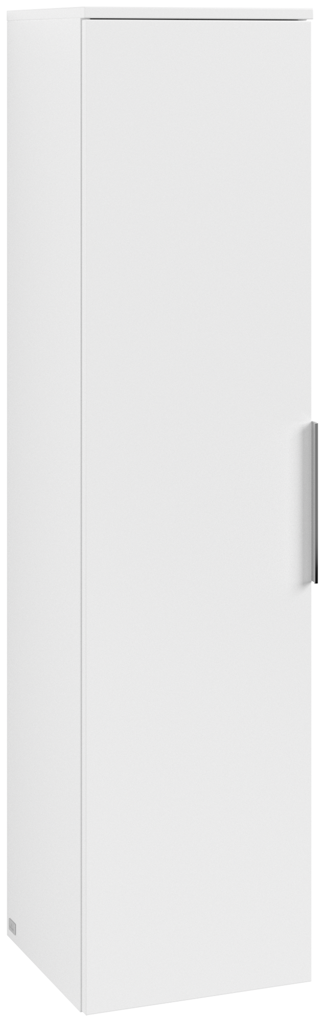 Villeroy & Boch Architectura Armario alto, 1 puerta, 350x1400x346mm, Cuerpo: White Matt, Frontal: White Matt
