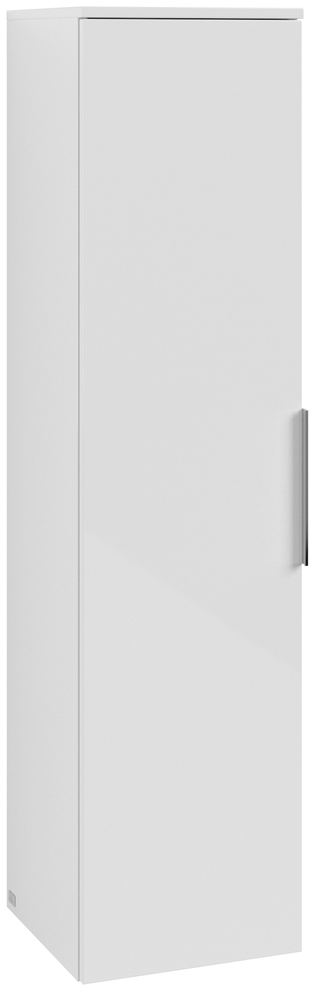 Villeroy & Boch Architectura Armario alto, 1 puerta, 350x1400x346mm, Cuerpo: White, Frontal: White