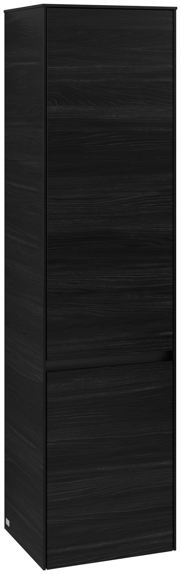 Villeroy & Boch Collaro Armadio a colonna, 2 ante, 404x1538x349mm, Corpo: Black Oak, Fronte: Black Oak