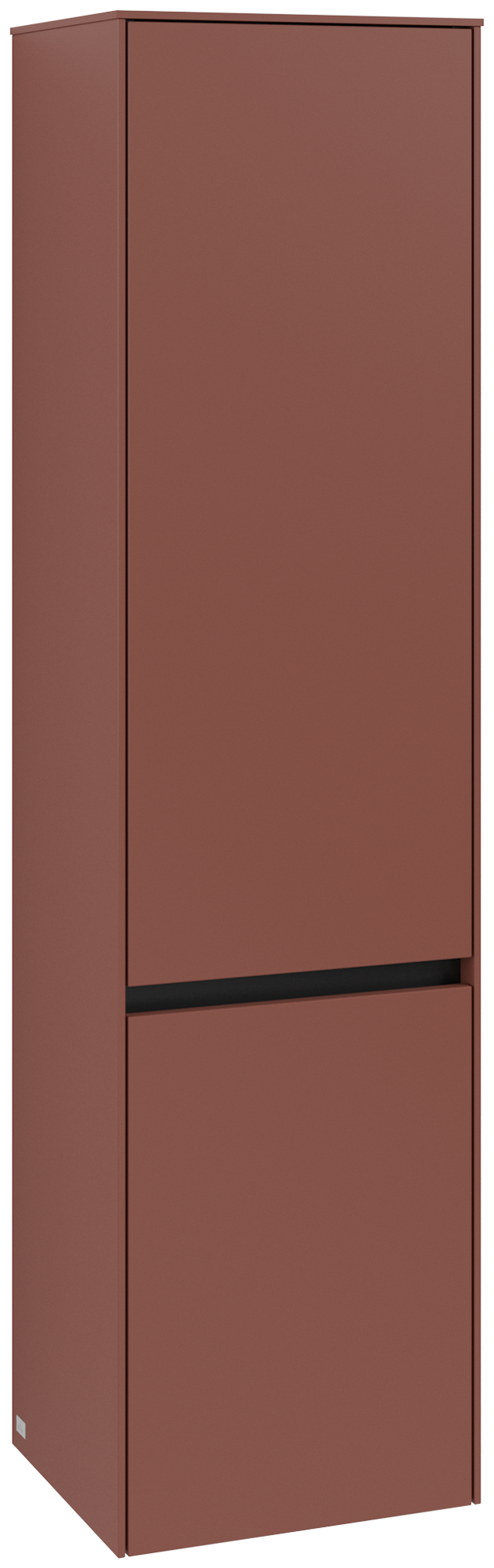 Villeroy & Boch Collaro Armadio a colonna, 2 ante, 404x1538x349mm, Corpo: Wine Red, Fronte: Wine Red