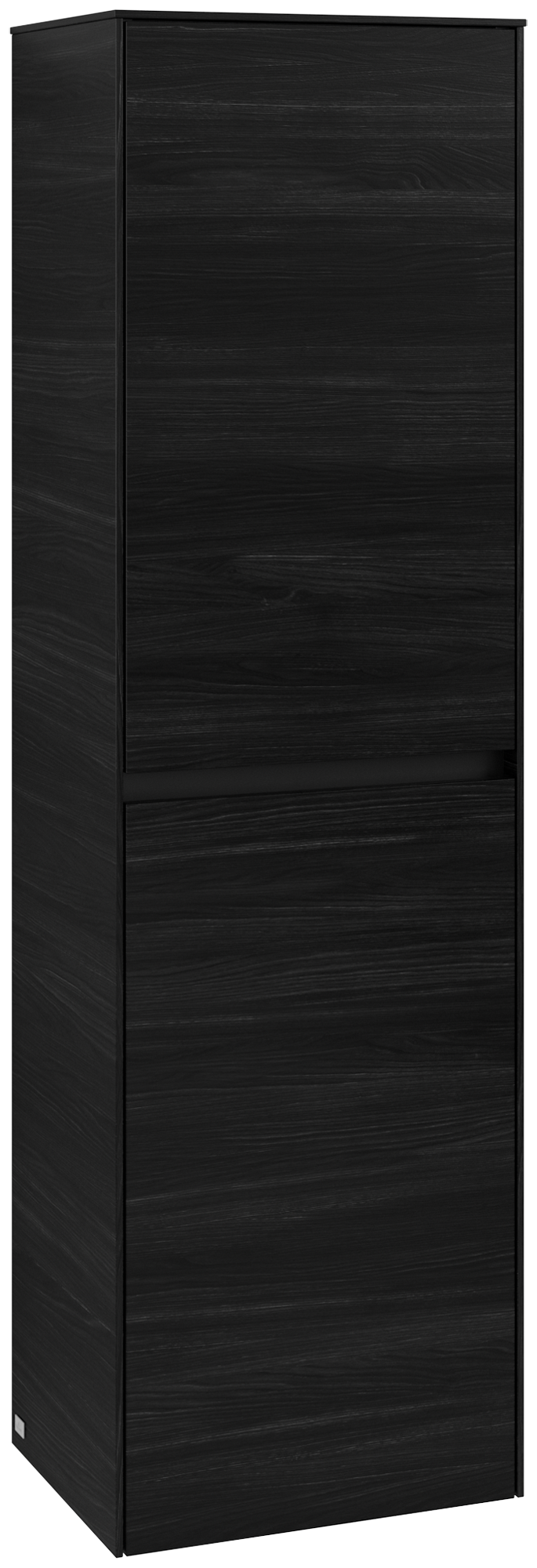 Villeroy & Boch Collaro Armadio a colonna, 2 ante, 454x1538x347mm, Corpo: Black Oak, Fronte: Black Oak