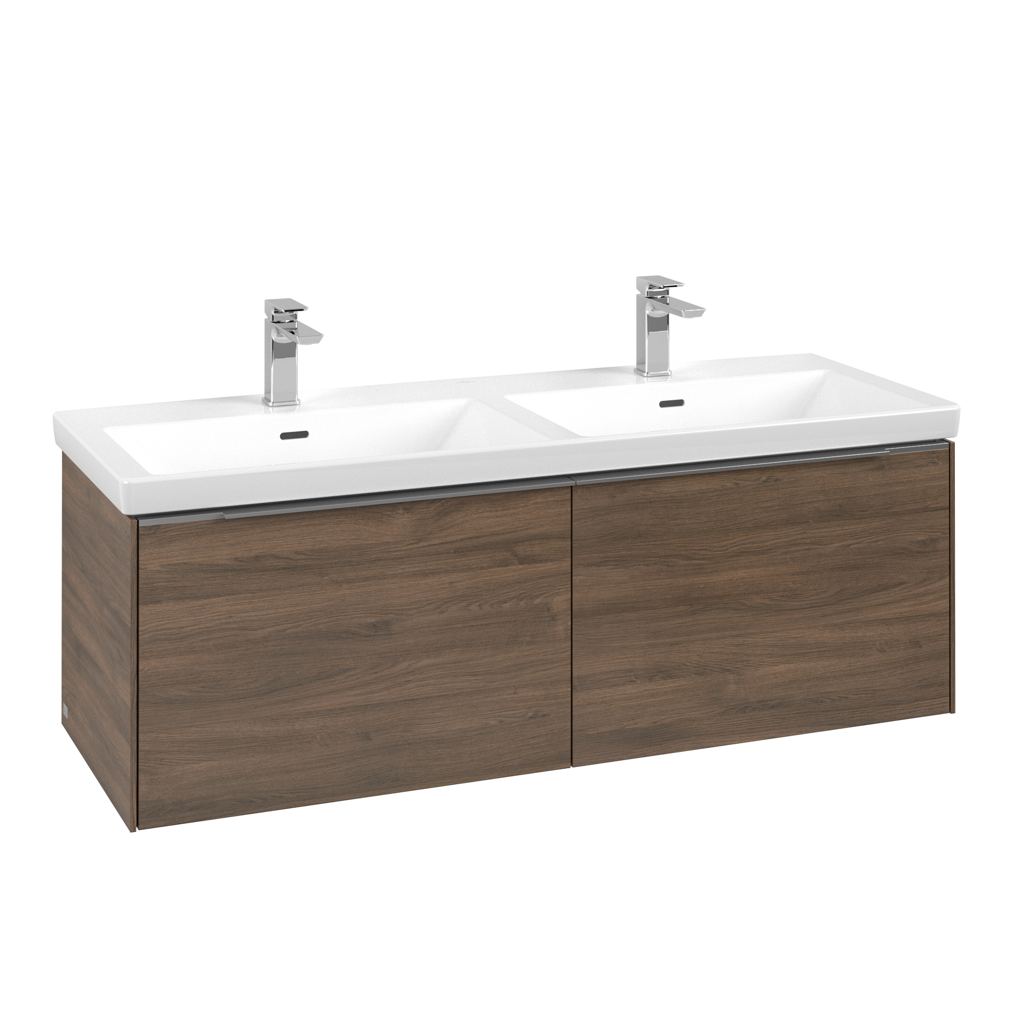 Villeroy & Boch Subway 3.0 Vanity unit, 2 pull-out compartments, 1272x429x462mm, Body: Arizona Oak, Front: Arizona Oak