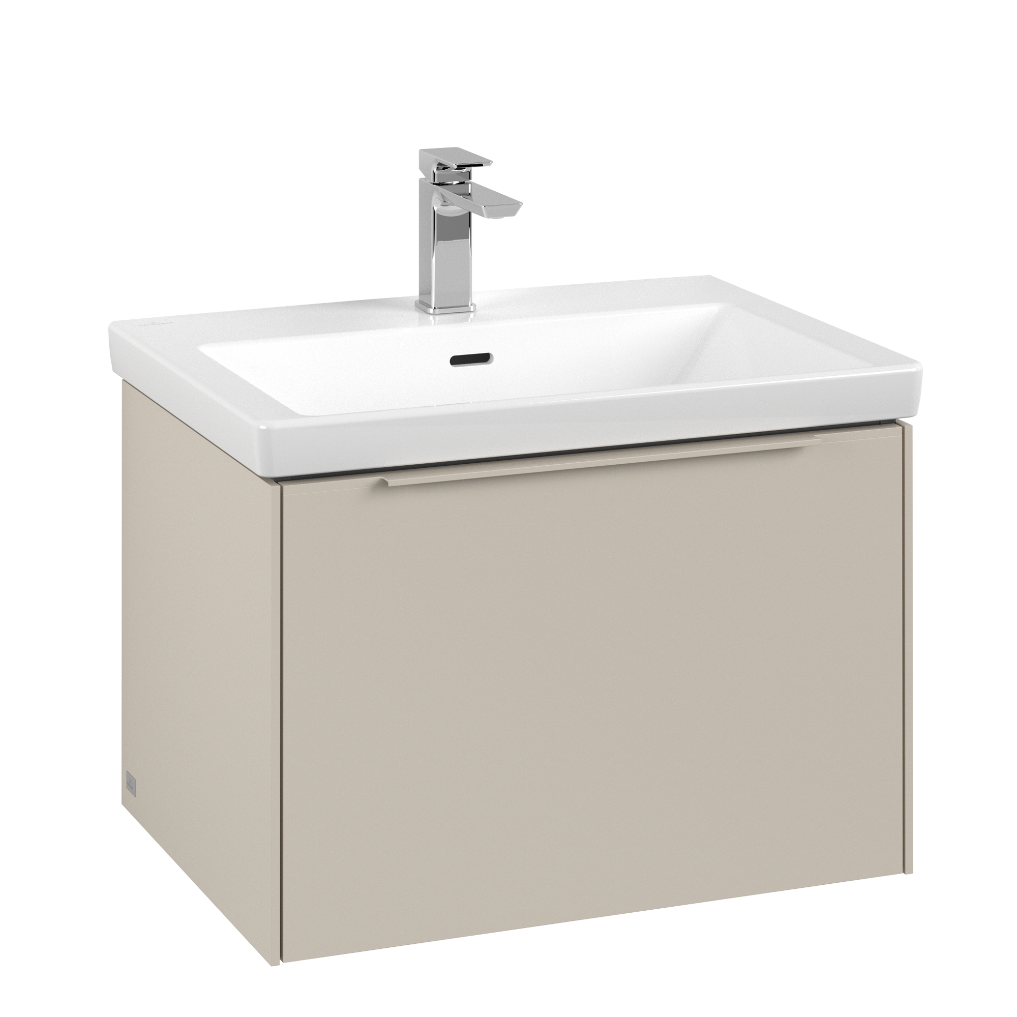 Villeroy & Boch Subway 3.0 Meuble sous plan, 1 tiroir sur rails, 622x429x462mm, Caisson: Cashmere Grey, Façade: Cashmere Grey