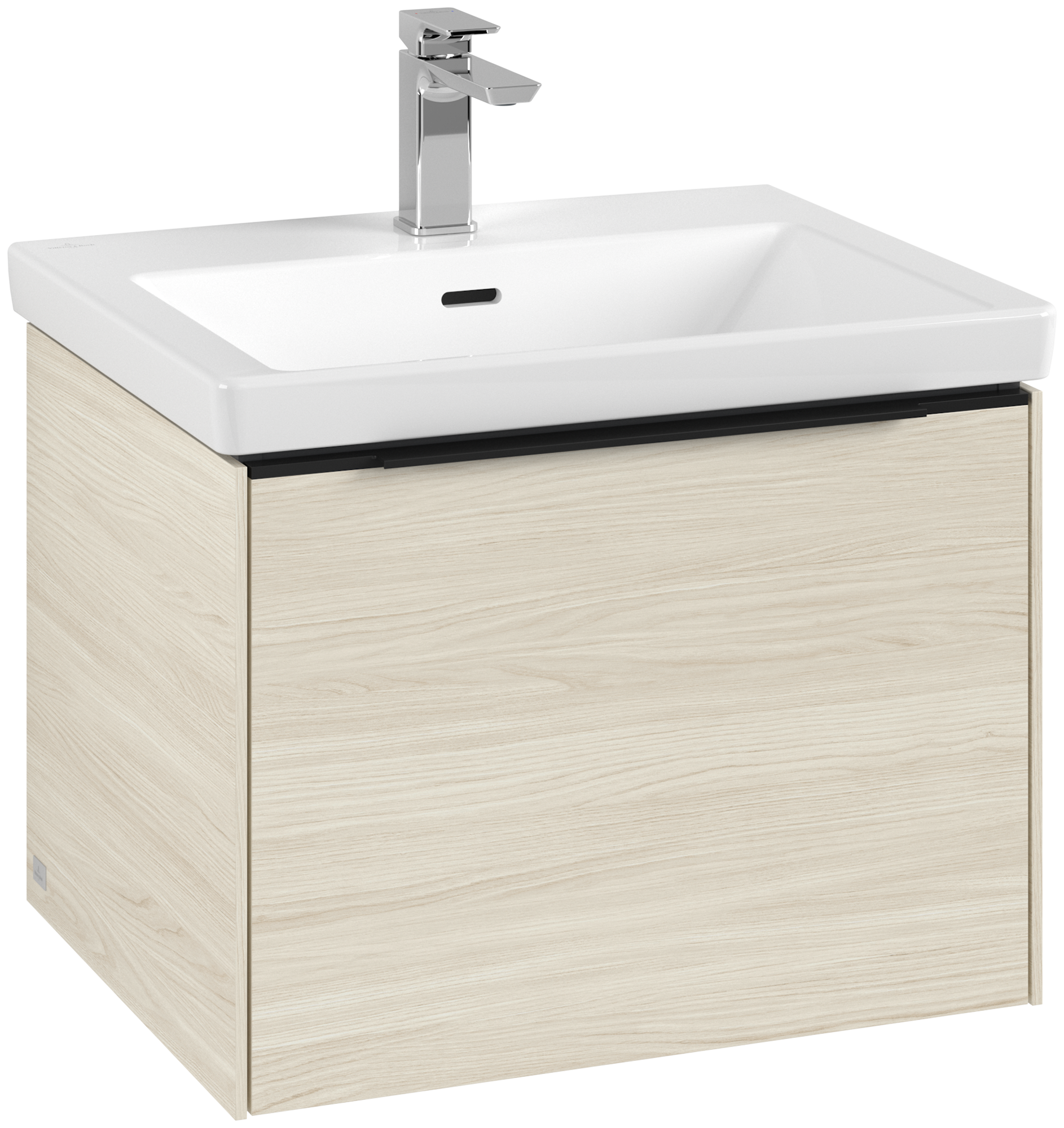 Villeroy & Boch Subway 3.0 Szafka podumywalkowa, 1 element wysuwany, 572x429x462mm, Korpus: White Oak, Front: White Oak