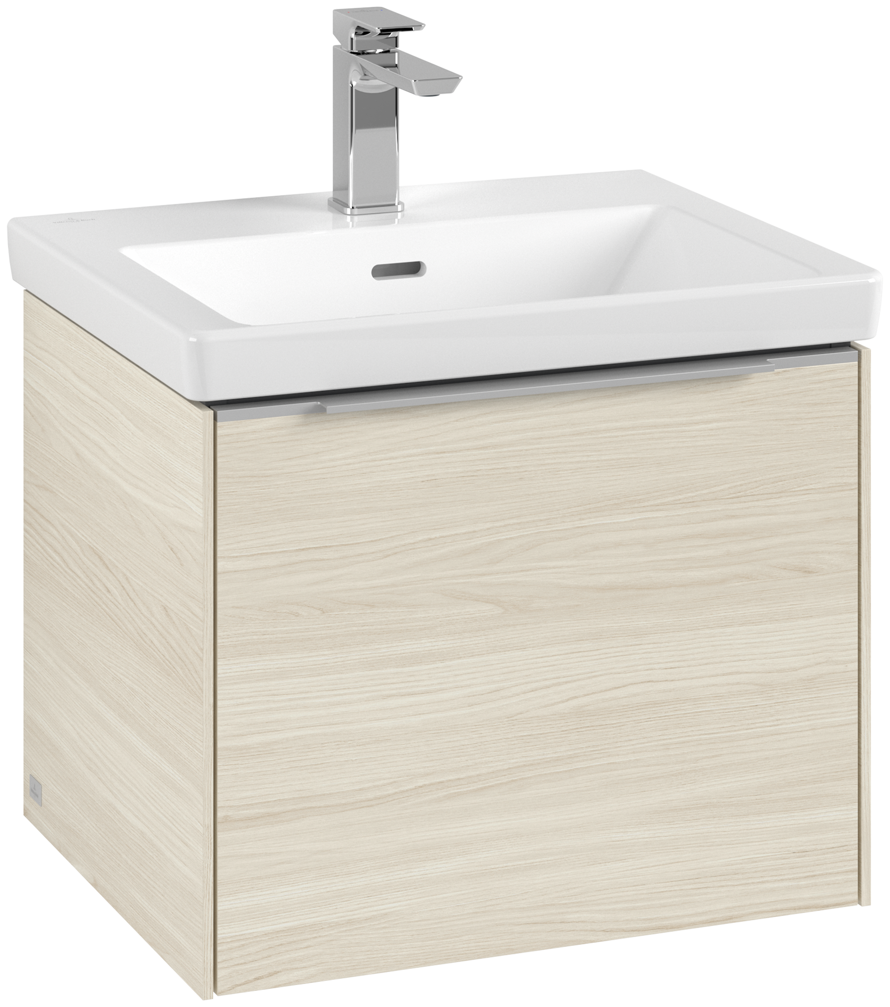Villeroy & Boch Subway 3.0 Szafka podumywalkowa, 1 element wysuwany, 523x429x432mm, Korpus: White Oak, Front: White Oak