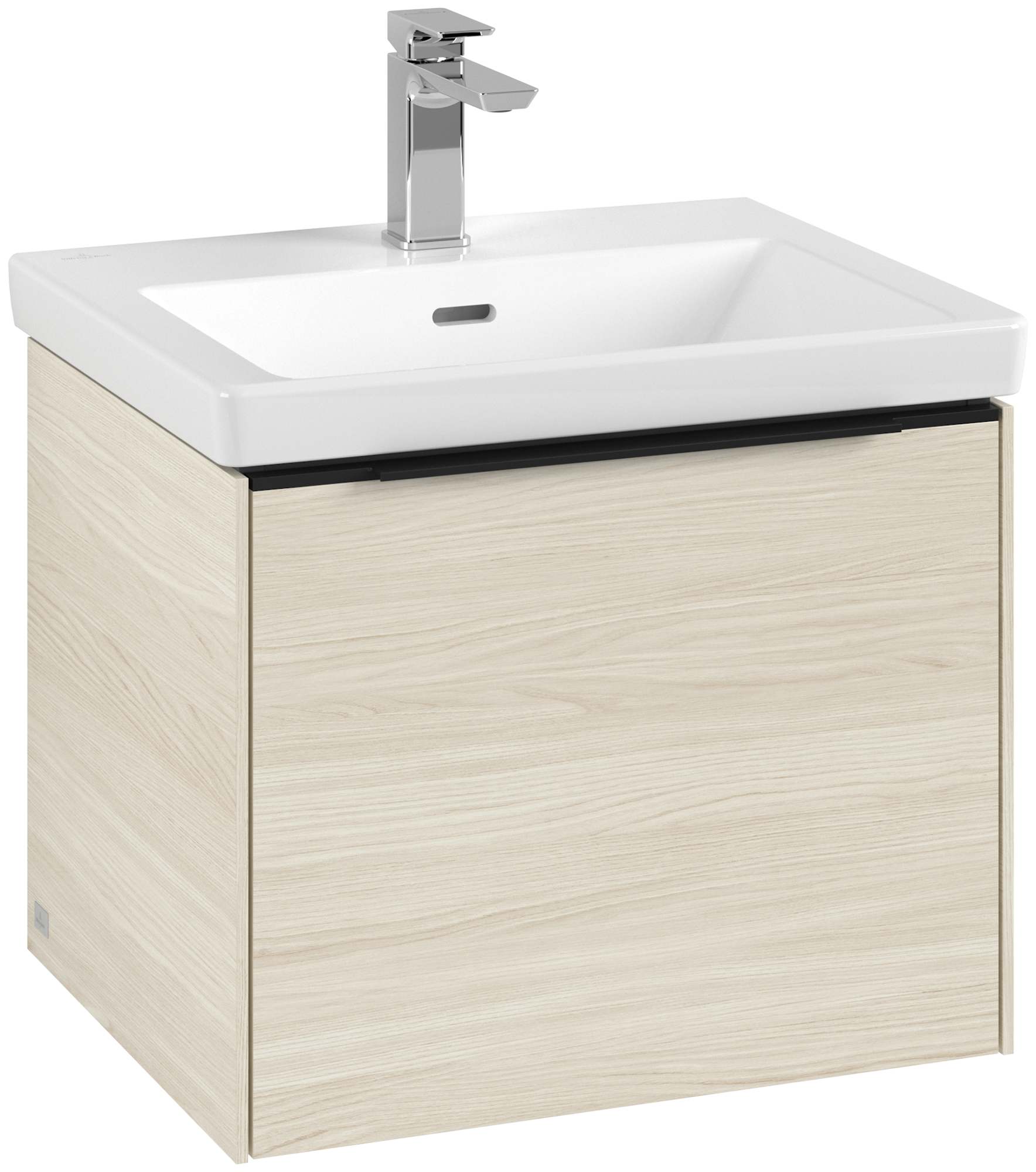 Villeroy & Boch Subway 3.0 Szafka podumywalkowa, 1 element wysuwany, 523x429x432mm, Korpus: White Oak, Front: White Oak