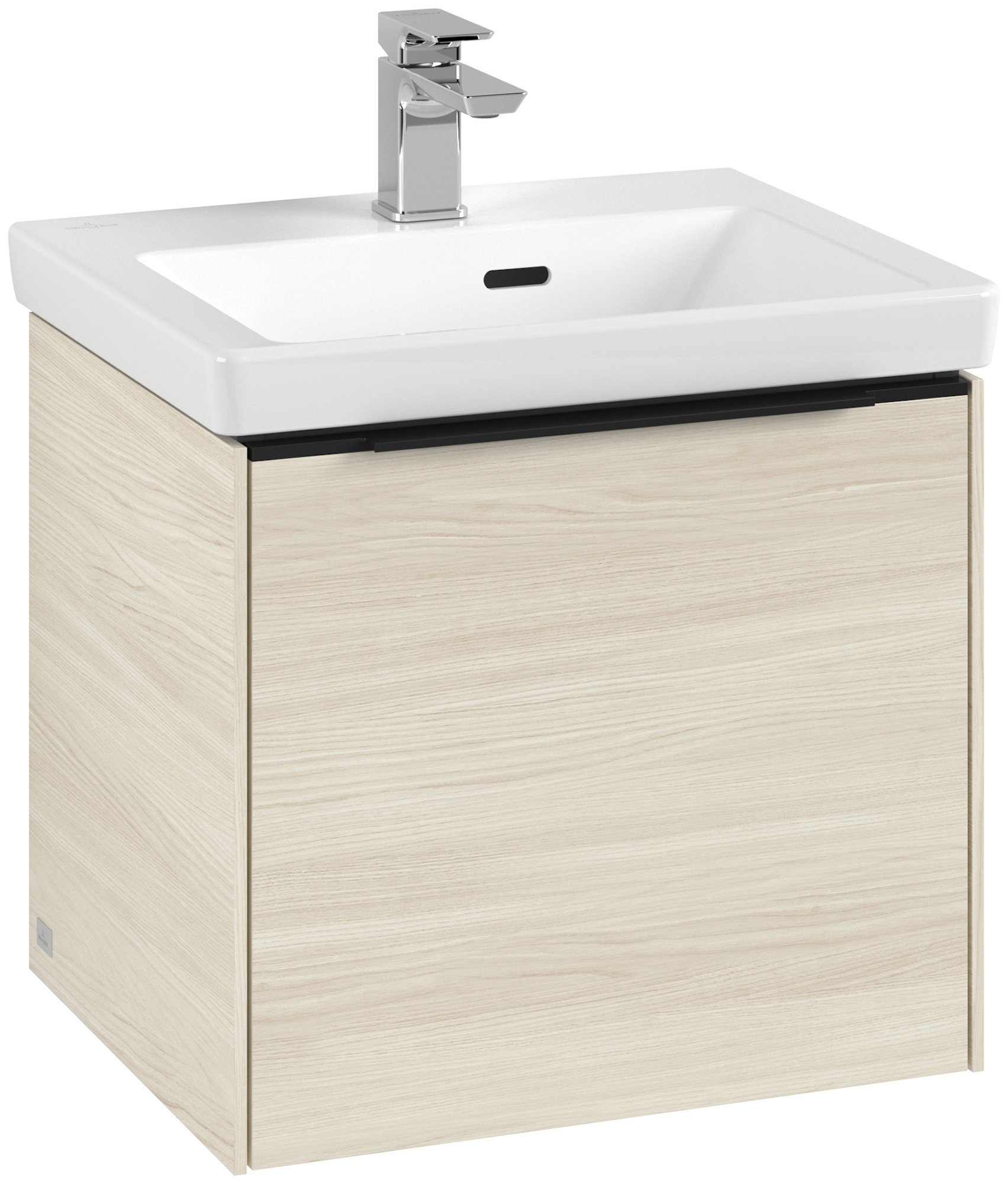 Villeroy & Boch Subway 3.0 Meuble sous plan, 1 tiroir sur rails, 473x429x392mm, Caisson: White Oak, Façade: White Oak